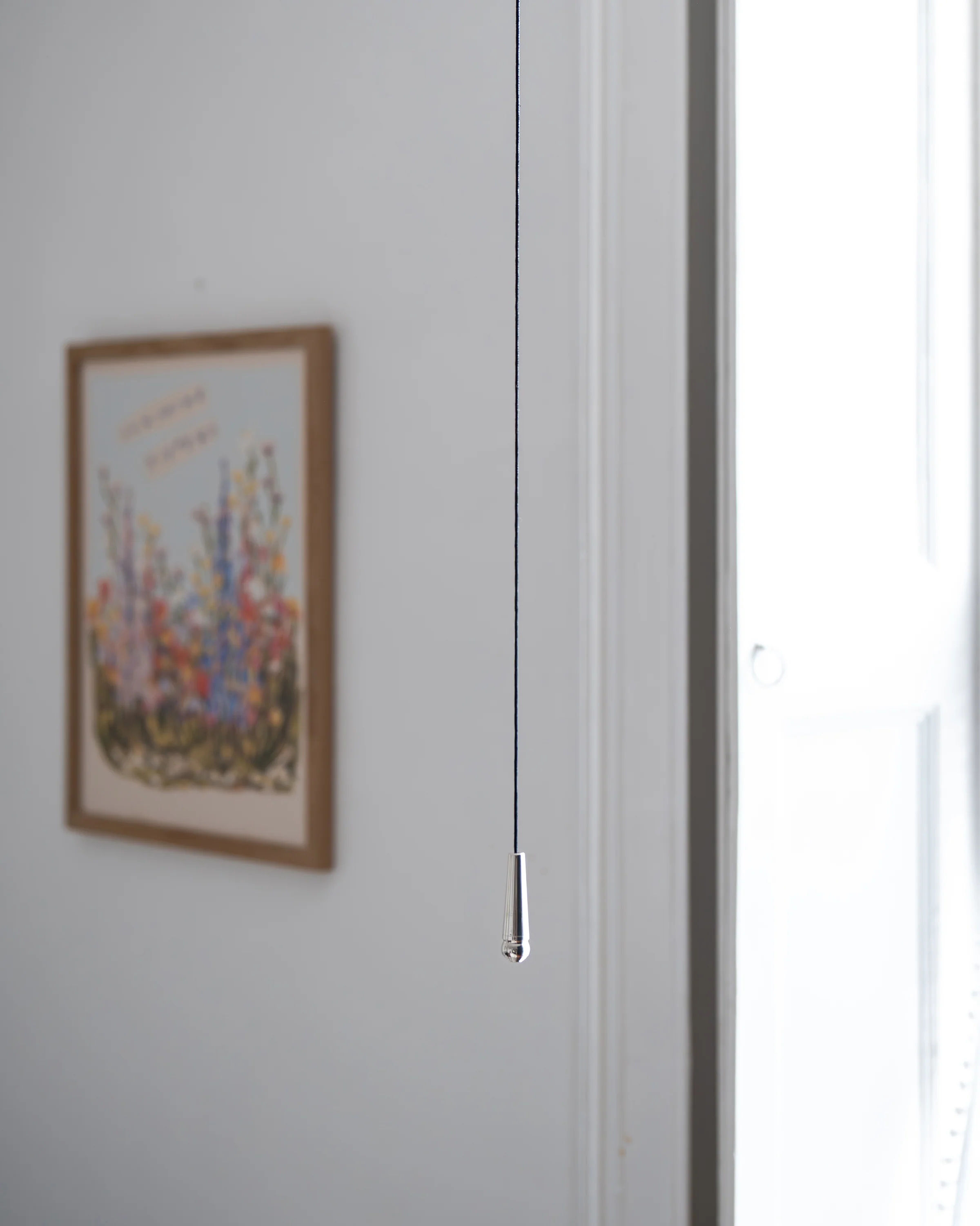 Bathroom Pull Switch - Polished Nickel - Image 3