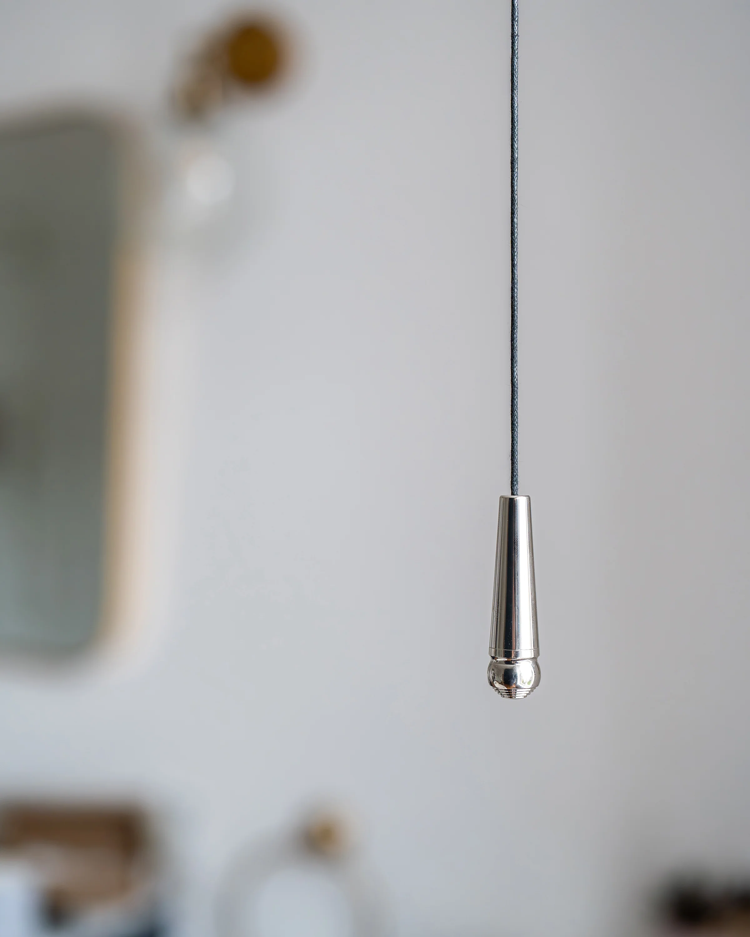 Bathroom Pull Switch - Polished Nickel - Image 4