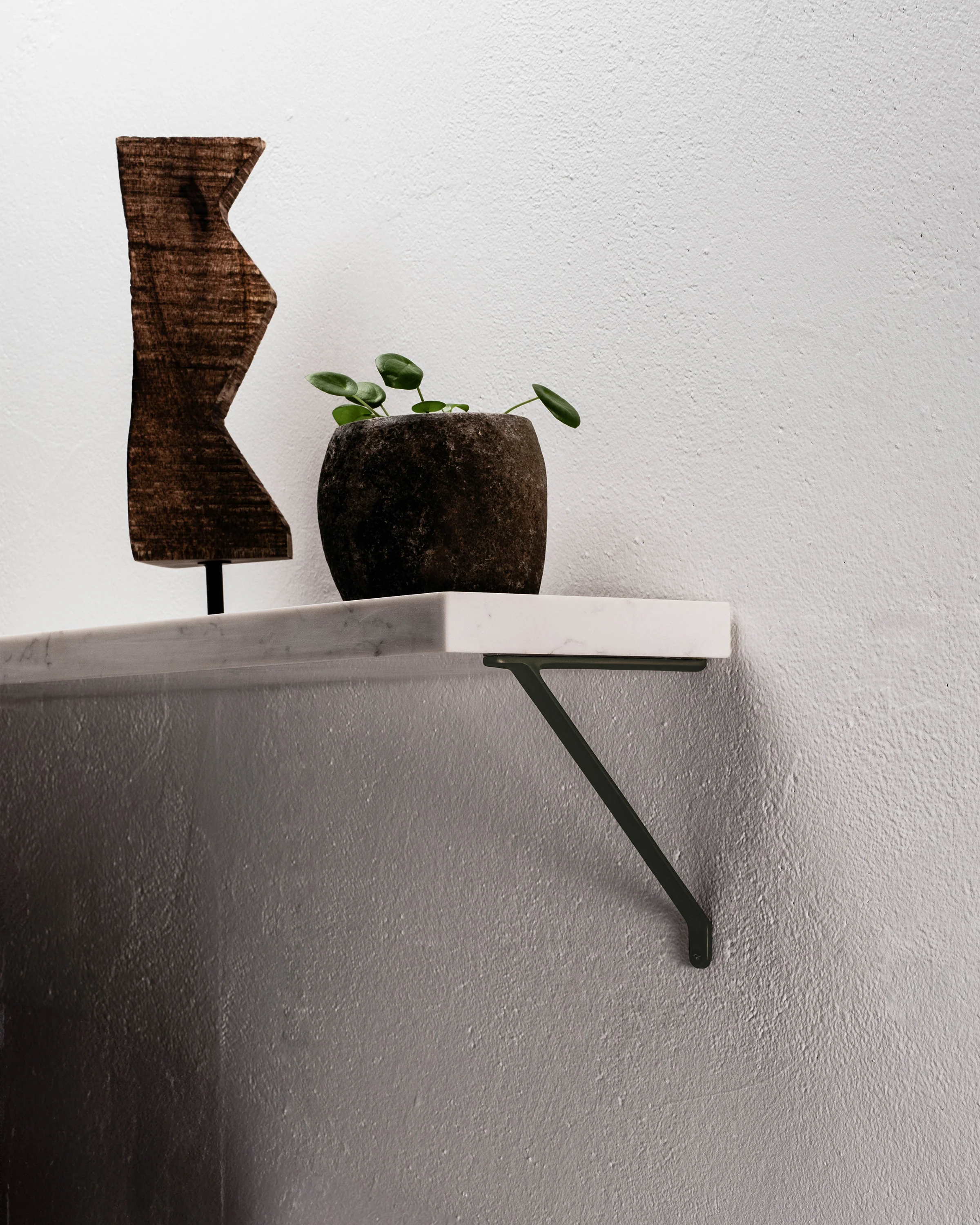 Brixton Shelf Bracket 150mm – Bronze - Image 3