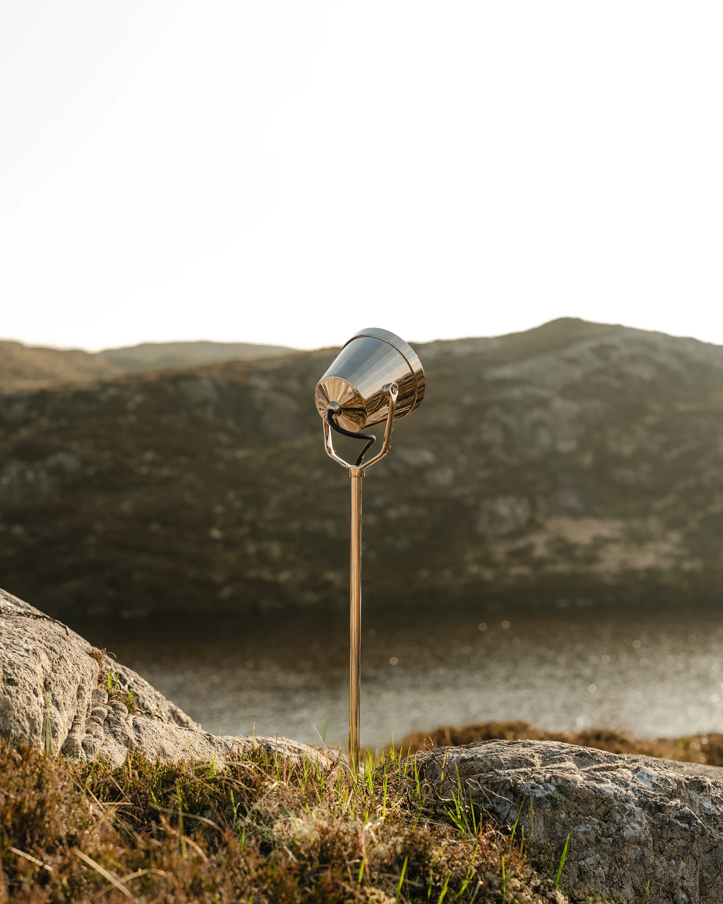Cambridge Ground Floodlight – Polished Nickel - Image 8