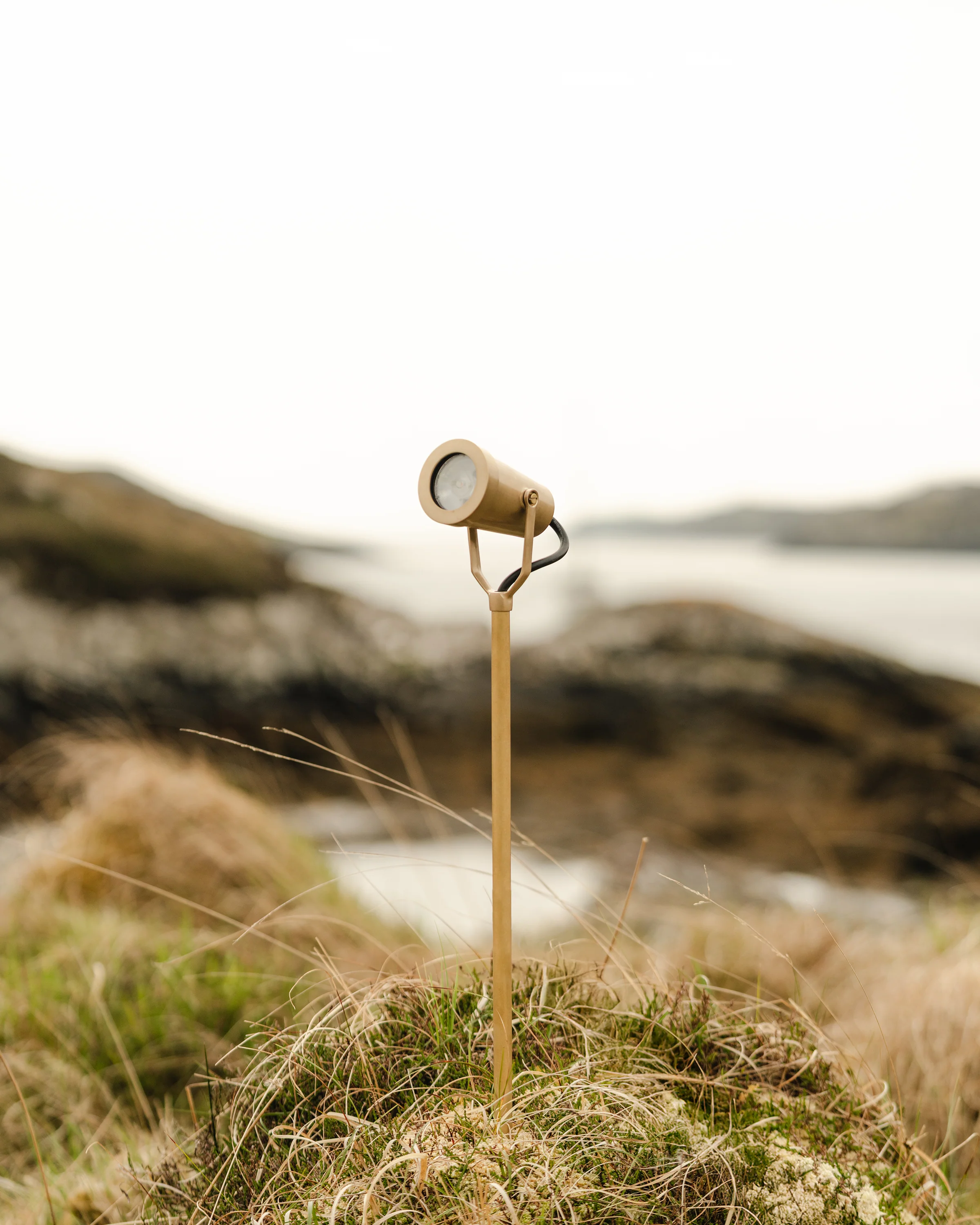 Cambridge Ground Spotlight – Antique Brass - Image 4
