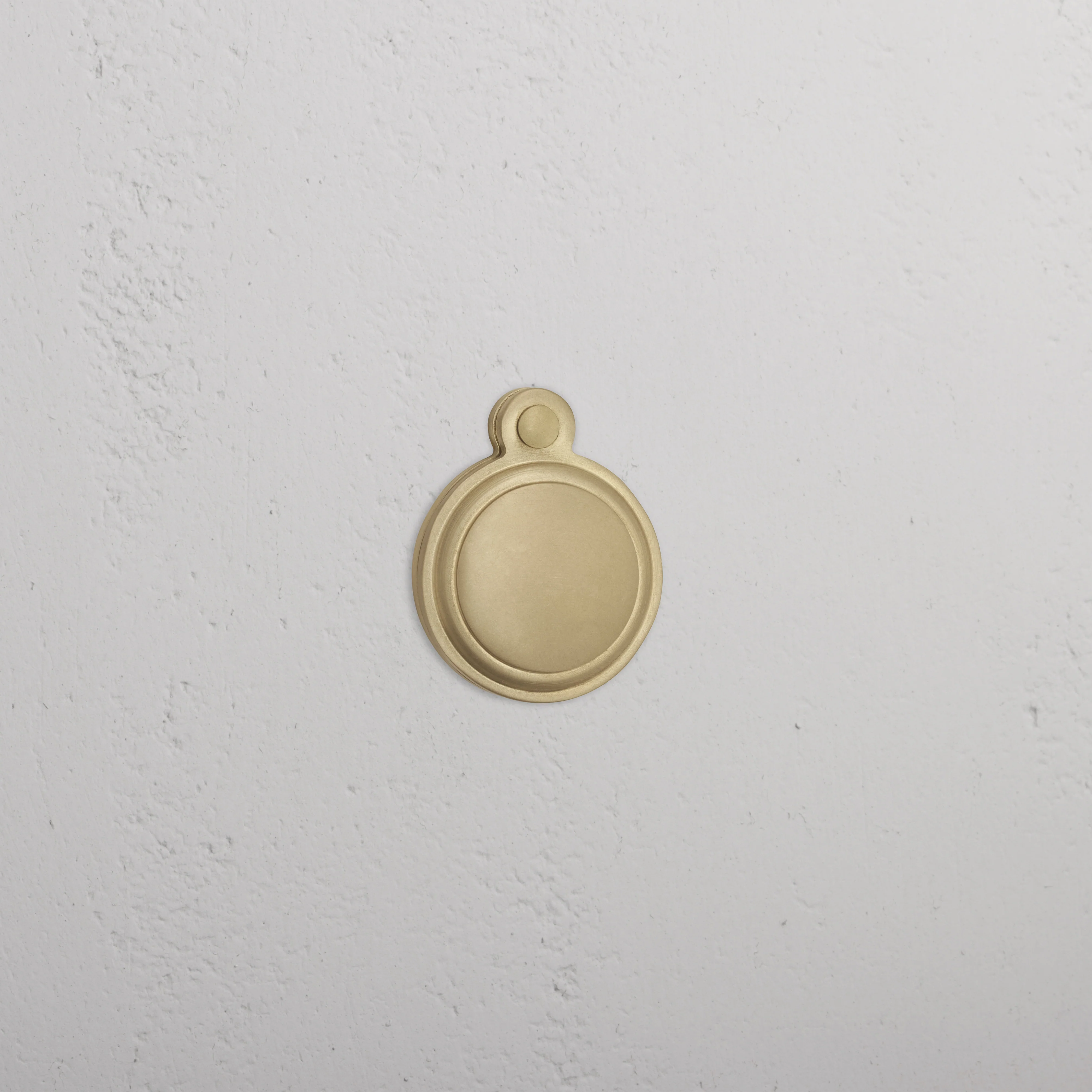Canning Schlüsselrosette mit Abdeckung - Antique Brass - Image 2