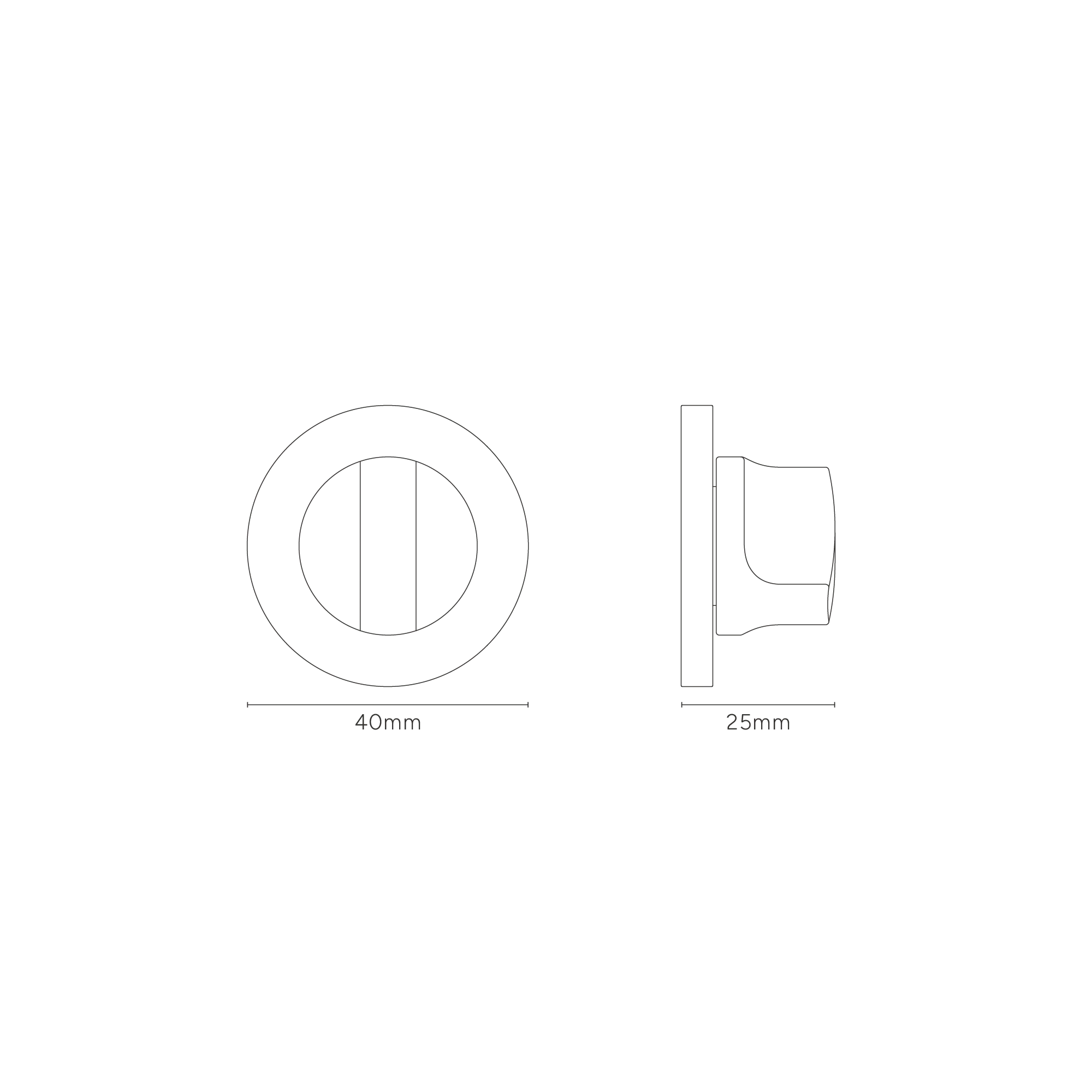 Clayton Thumbturn – Antique Brass - Image 4