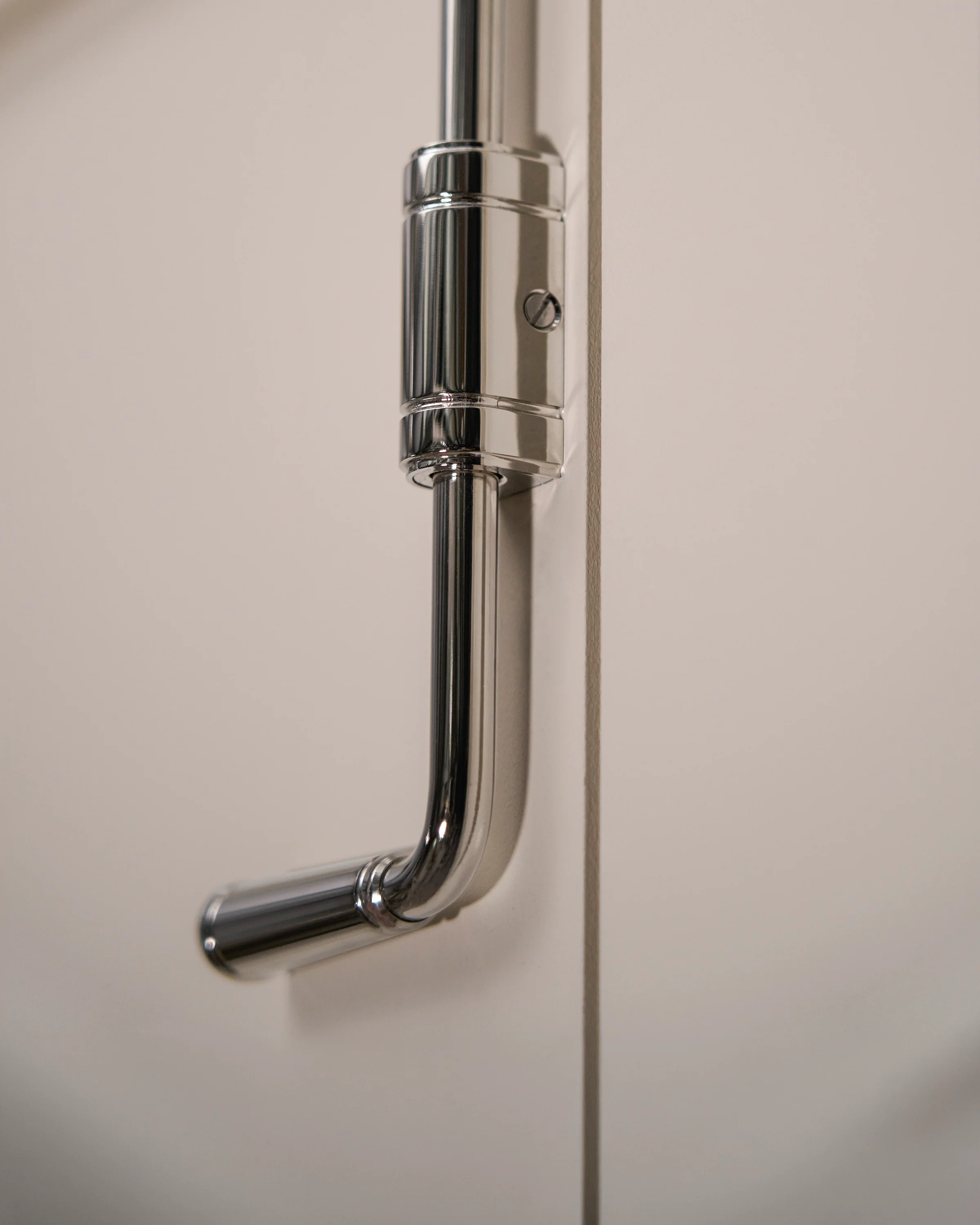 Digby Bolt Lock Pair Medium – Polished Nickel - Image 9