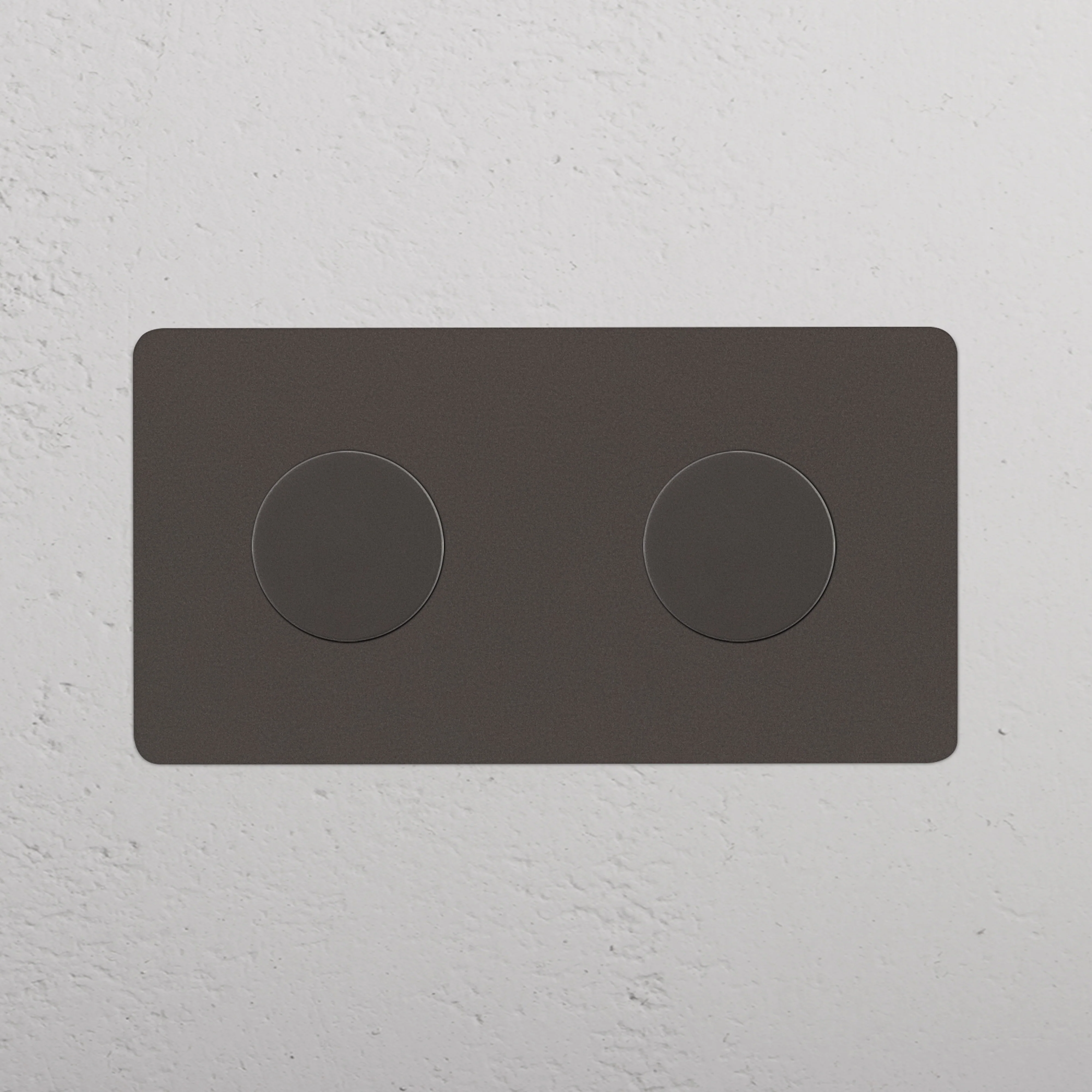 Kew Double 2x Dimmer Switch - Bronze - Image 2