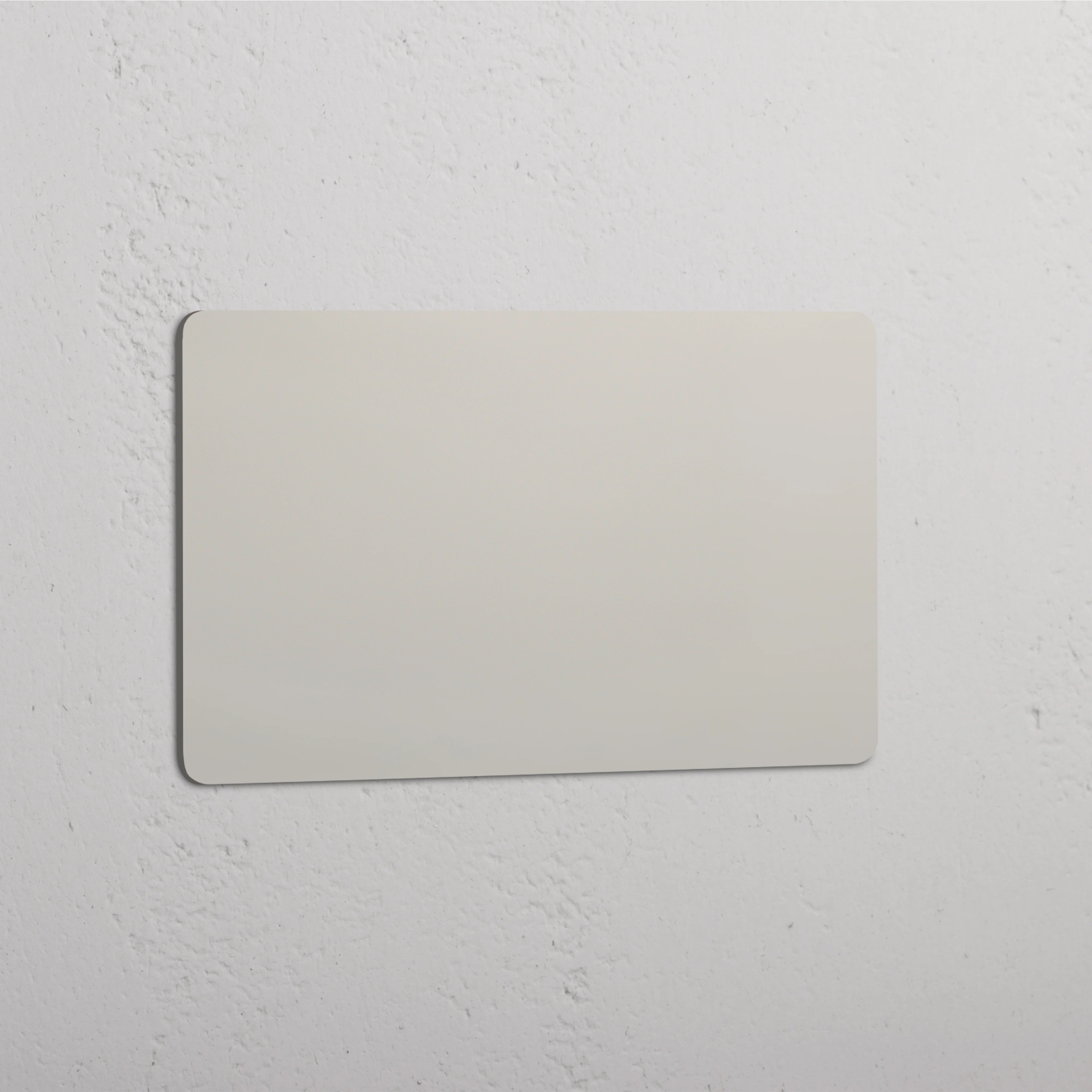Kew Double Blank Plate - Polished Nickel