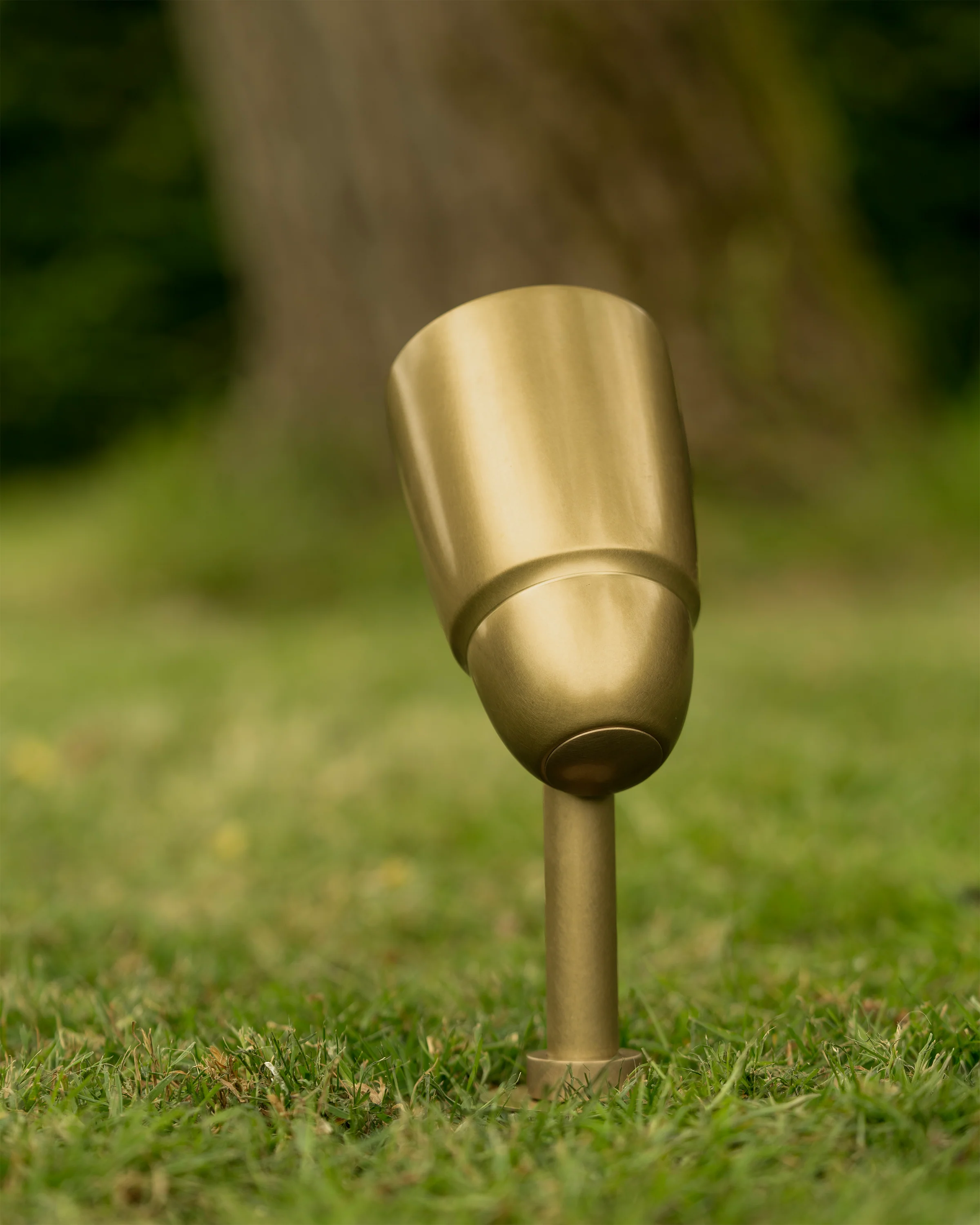 Ealing Ground Spotlight - Antique Brass - Image 4