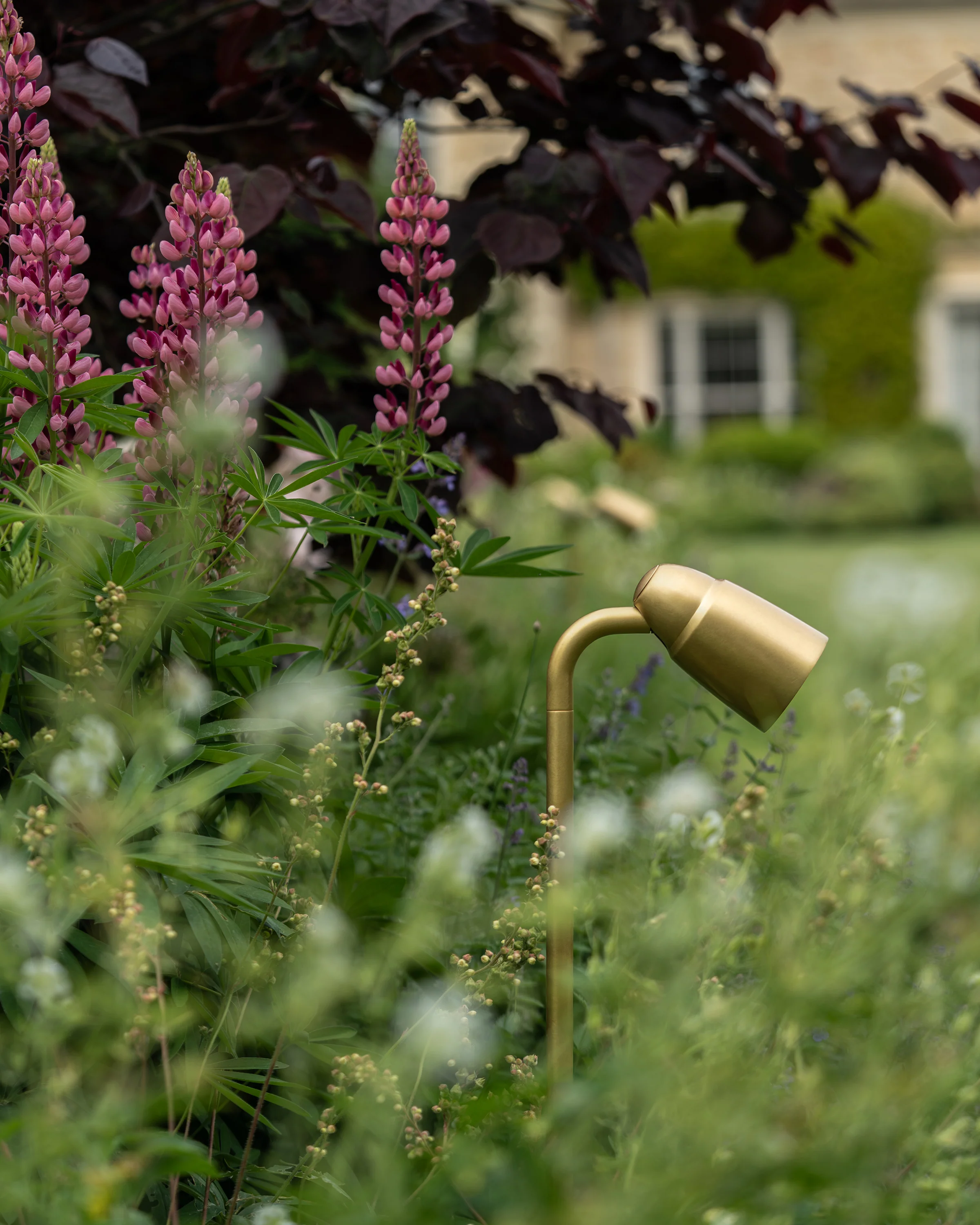 Ealing Path Spotlight 240V - Antique Brass - Image 5