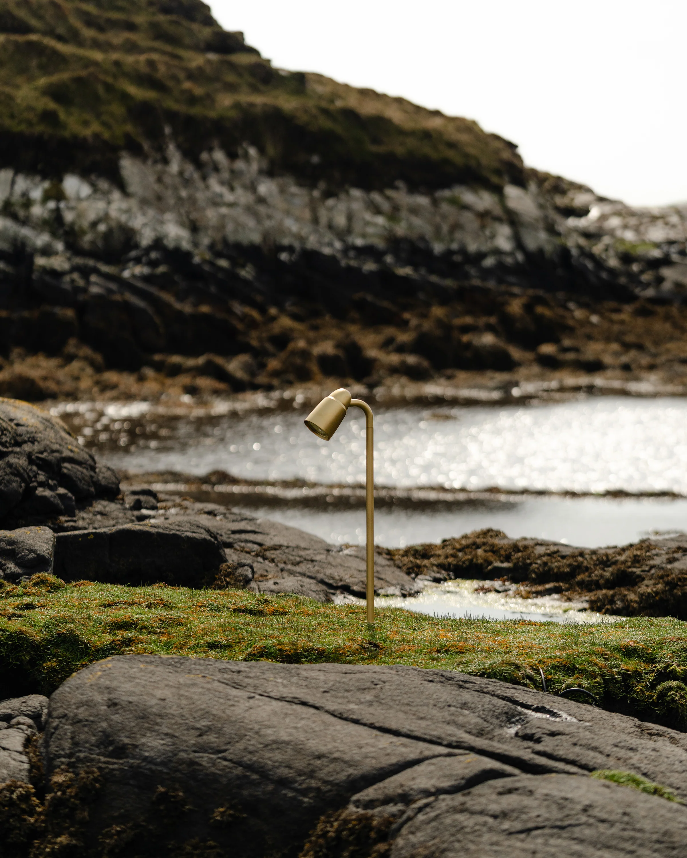 Ealing Path Spotlight 240V - Antique Brass - Image 7