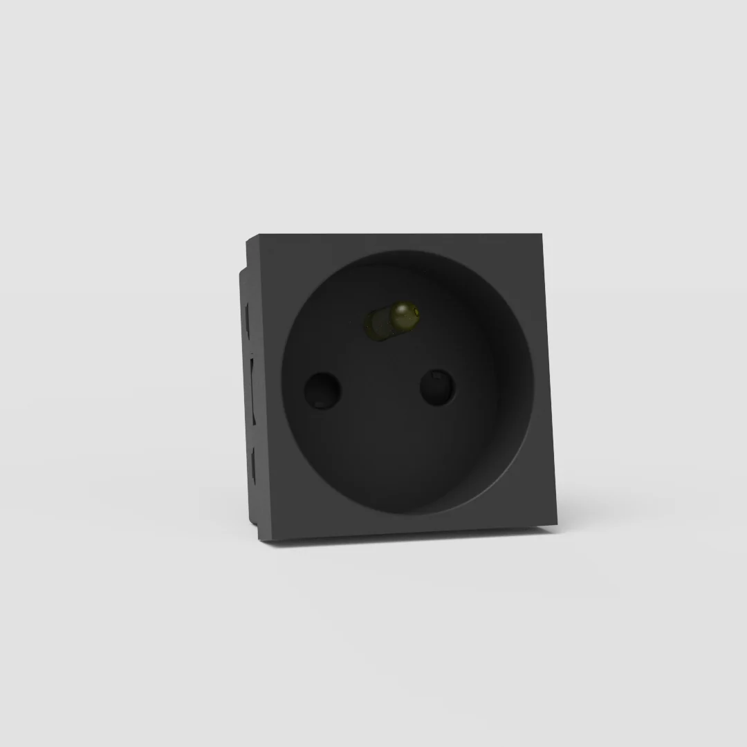 French/Belgian Type E Power Module - Black