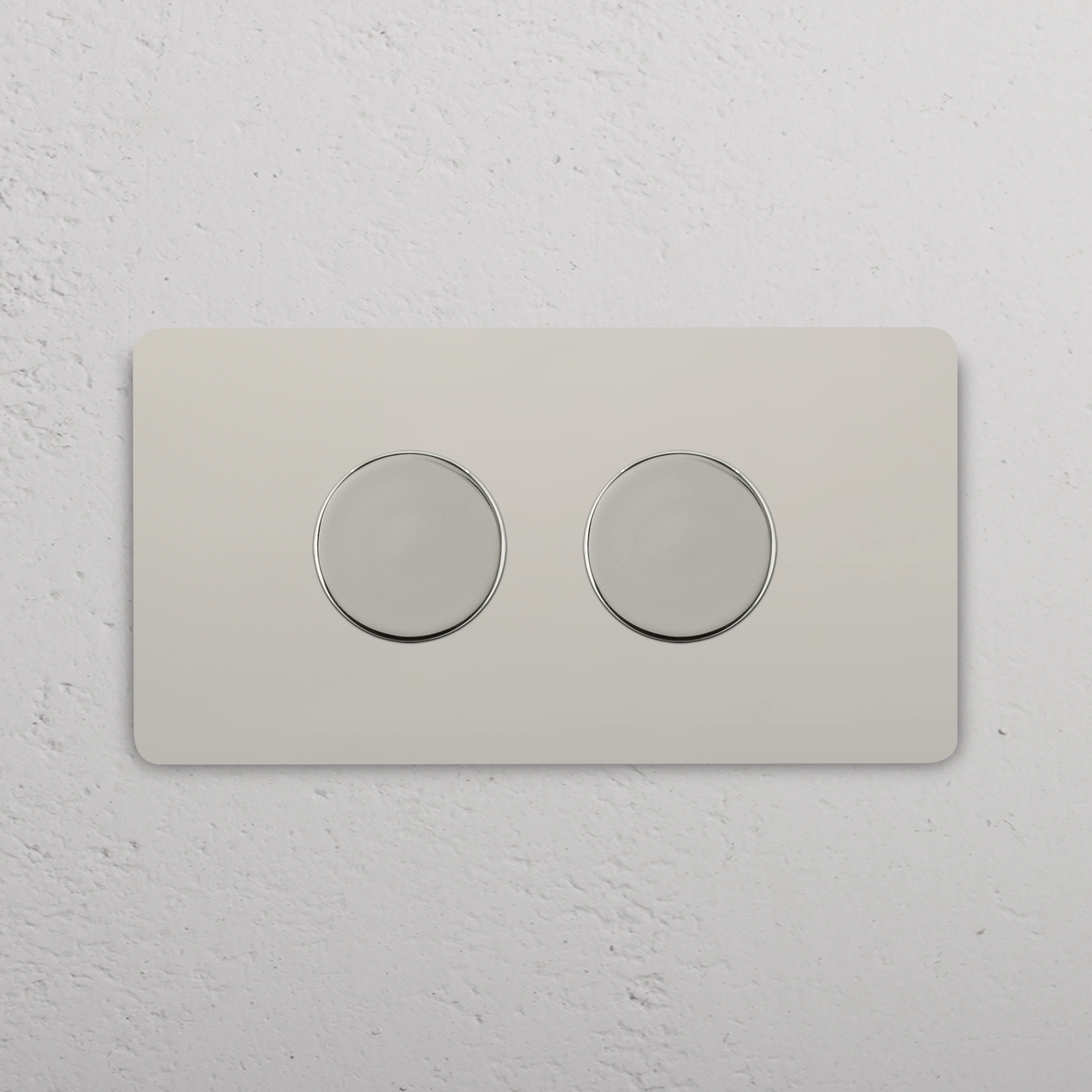 Grove 4-Module 2x Dimmer Switch - Polished Nickel - Image 2