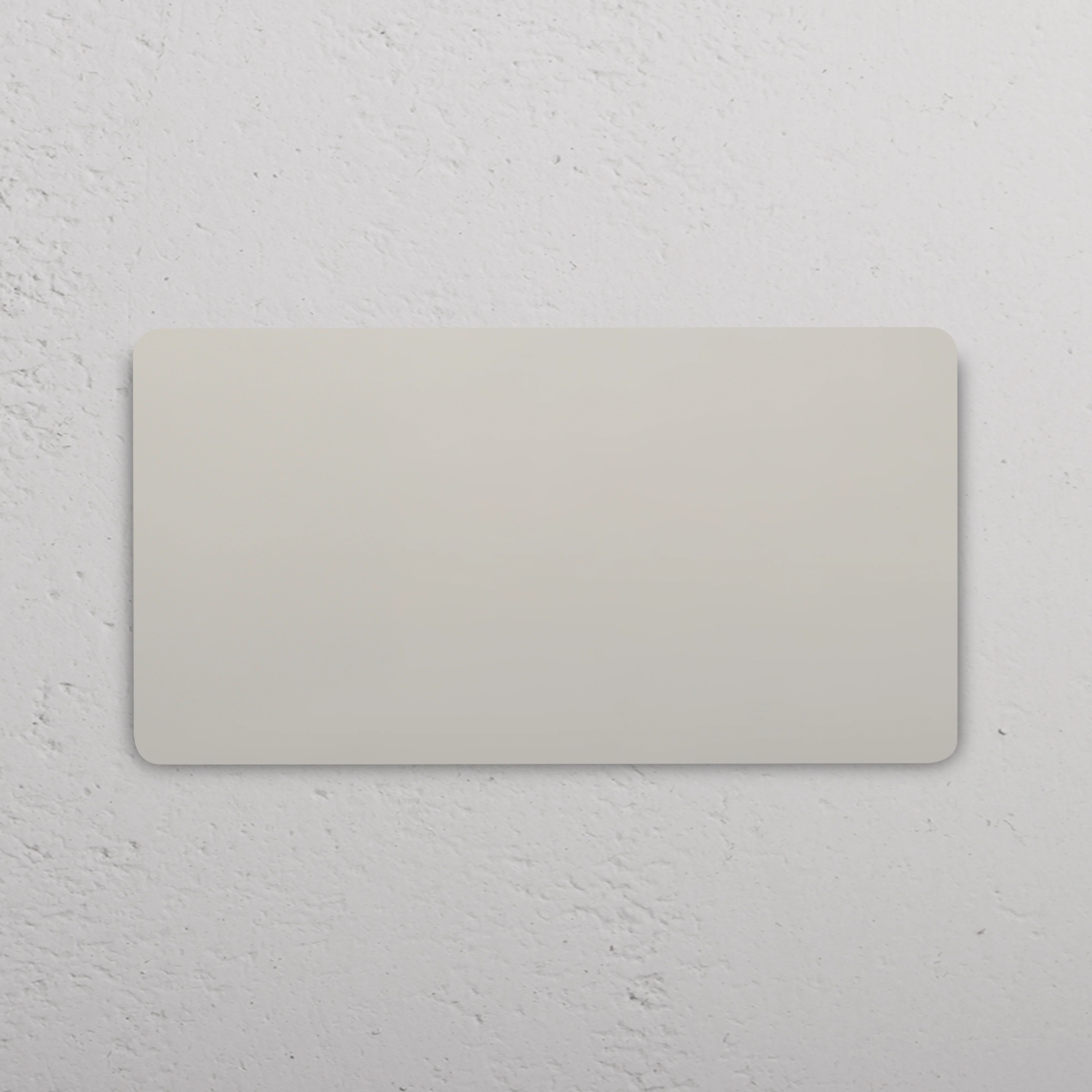 Grove Double Blank Plate - Polished Nickel - Image 2