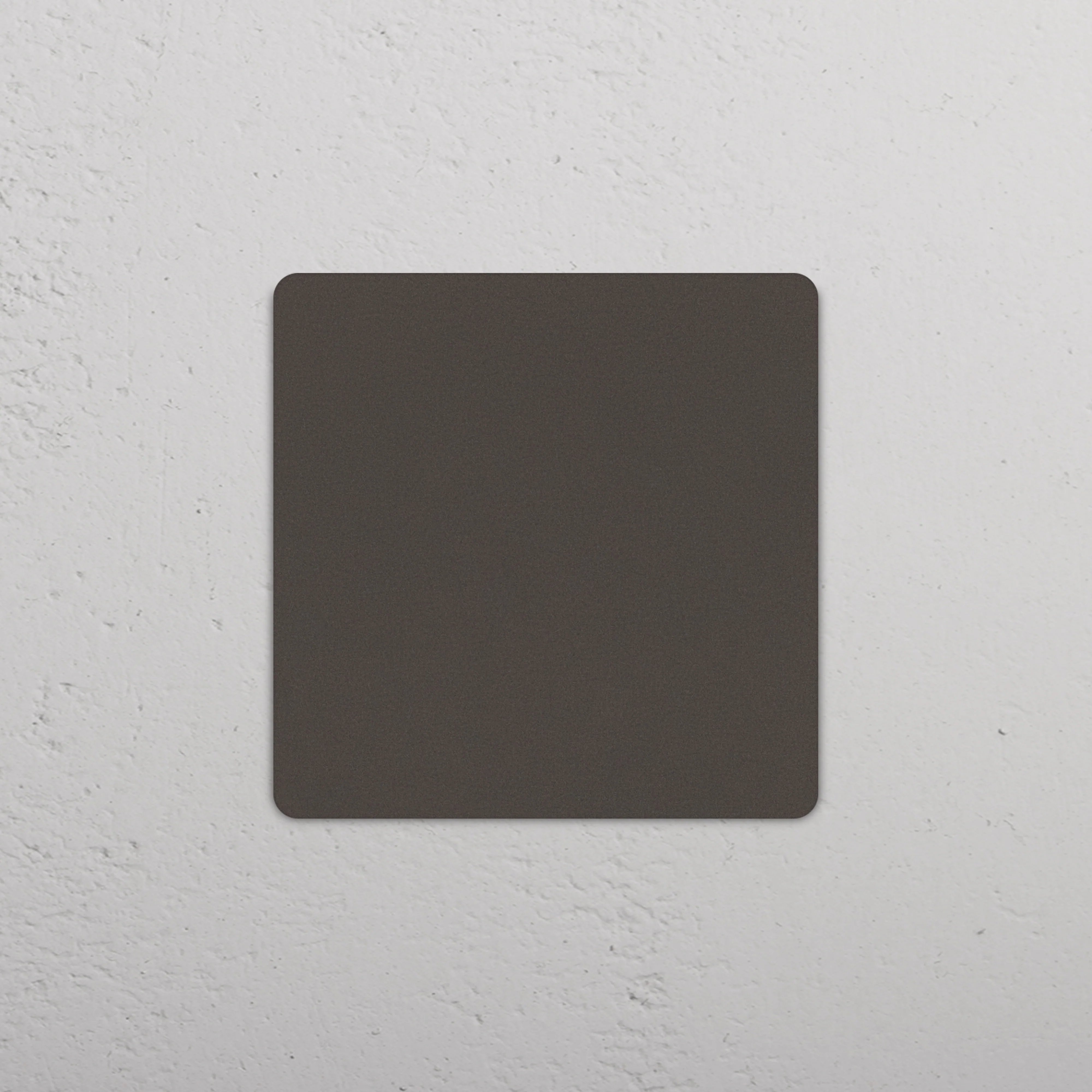 Grove Single Blank Plate - Bronze - Image 2