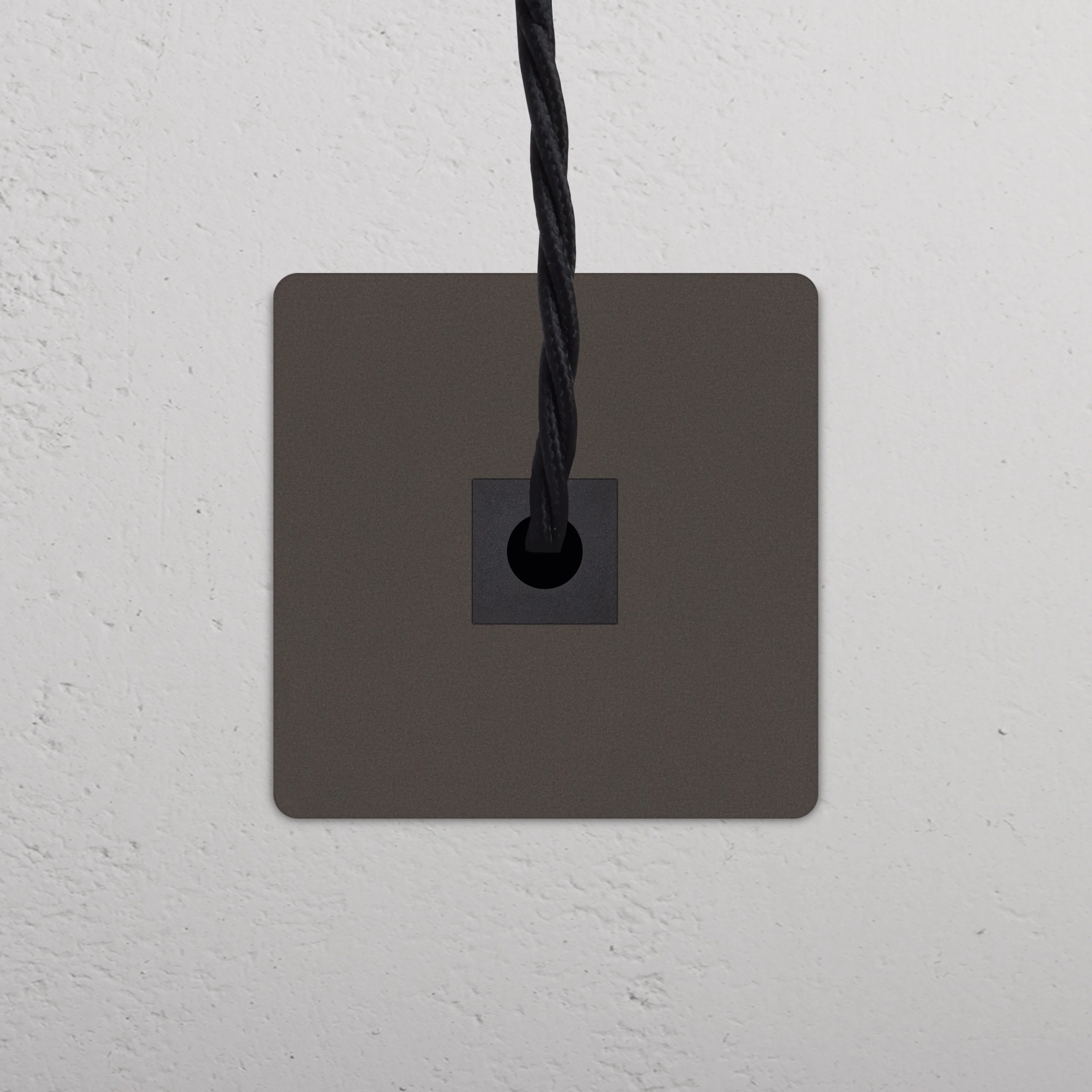Grove Single Cable Outlet - Bronze | Black - Image 2