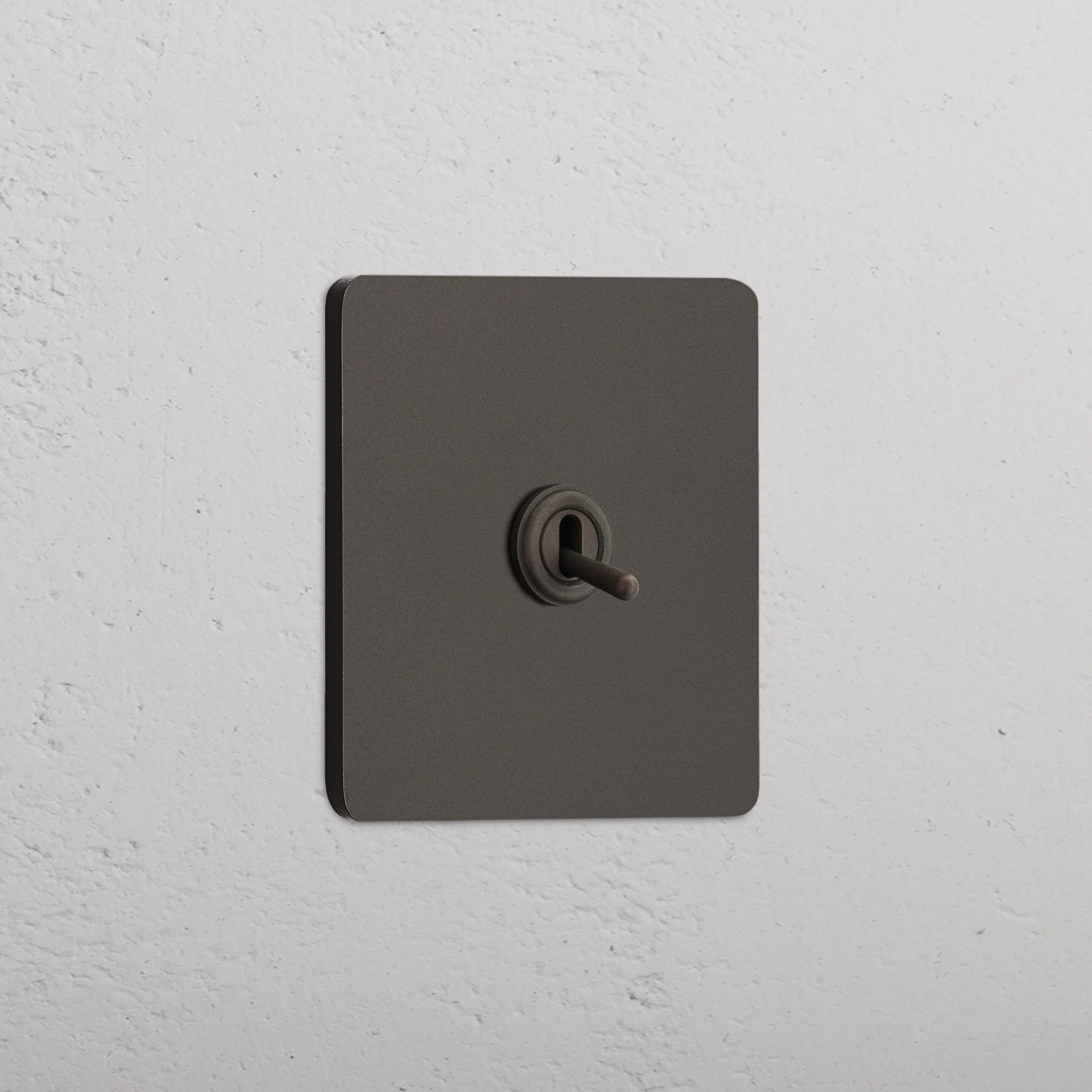 Grove Single Intermediate Toggle Switch - Bronze
