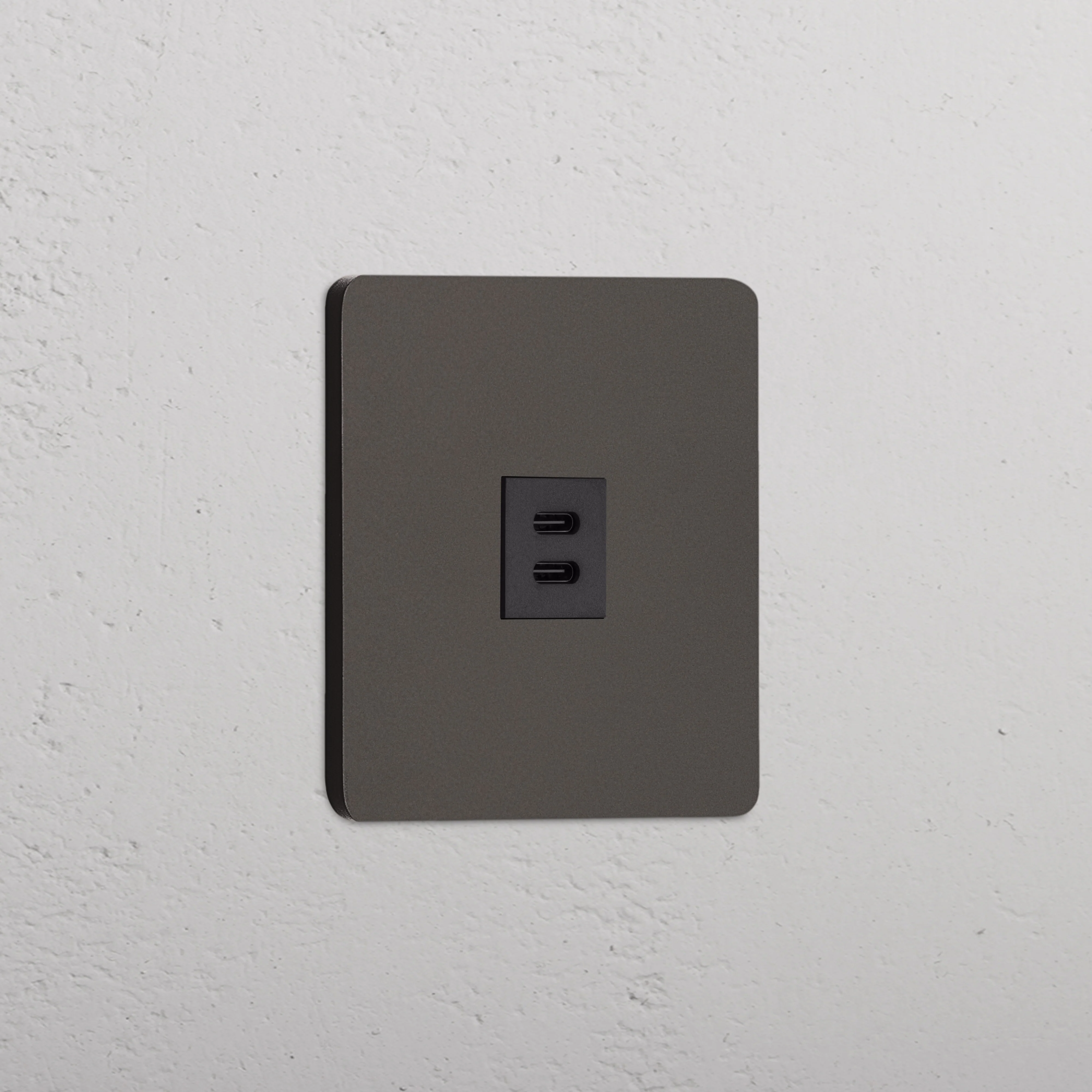 Grove Single USB-C 30W Socket - Bronze | Black