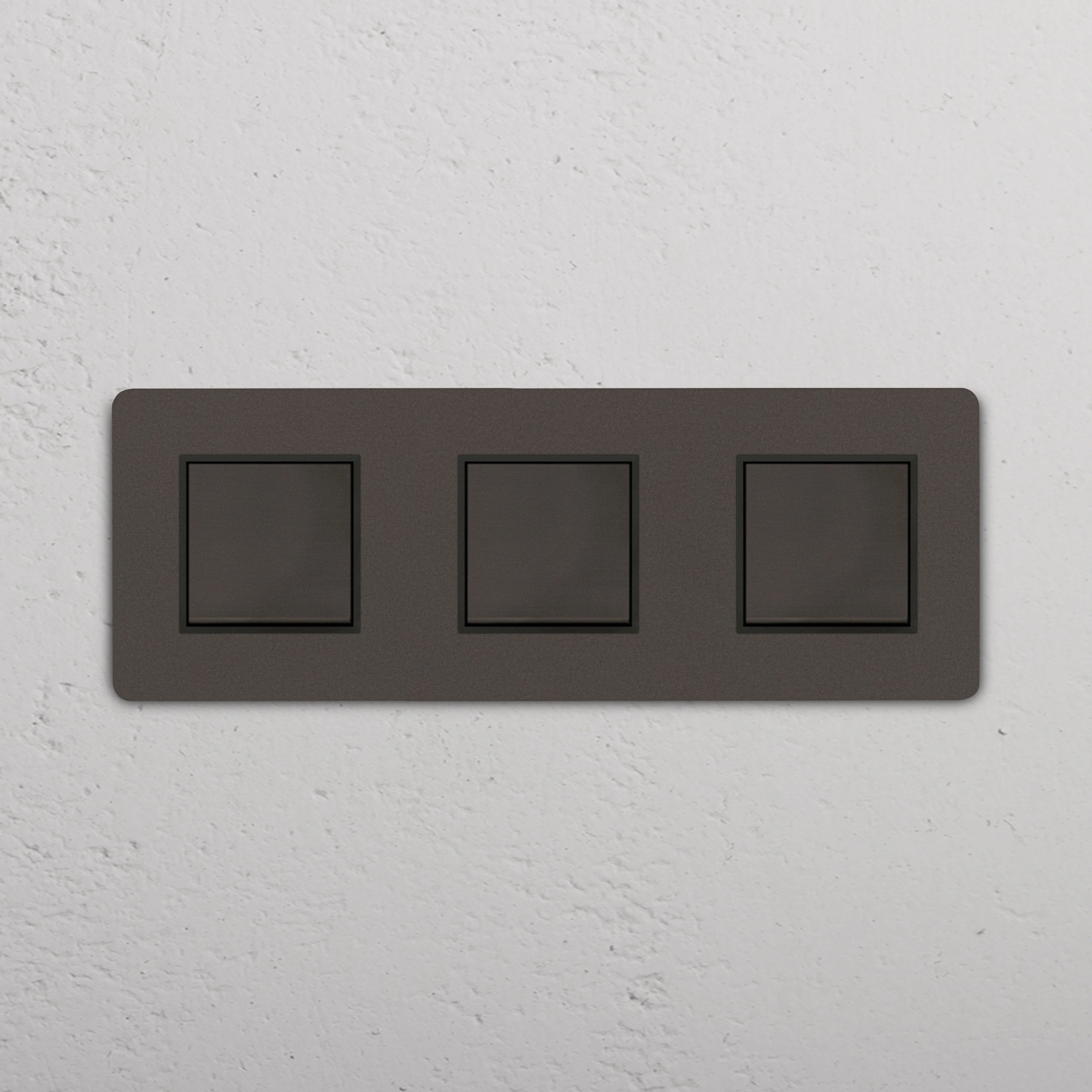 Grove Triple 3x Rocker Switch - Bronze | Black - Image 2
