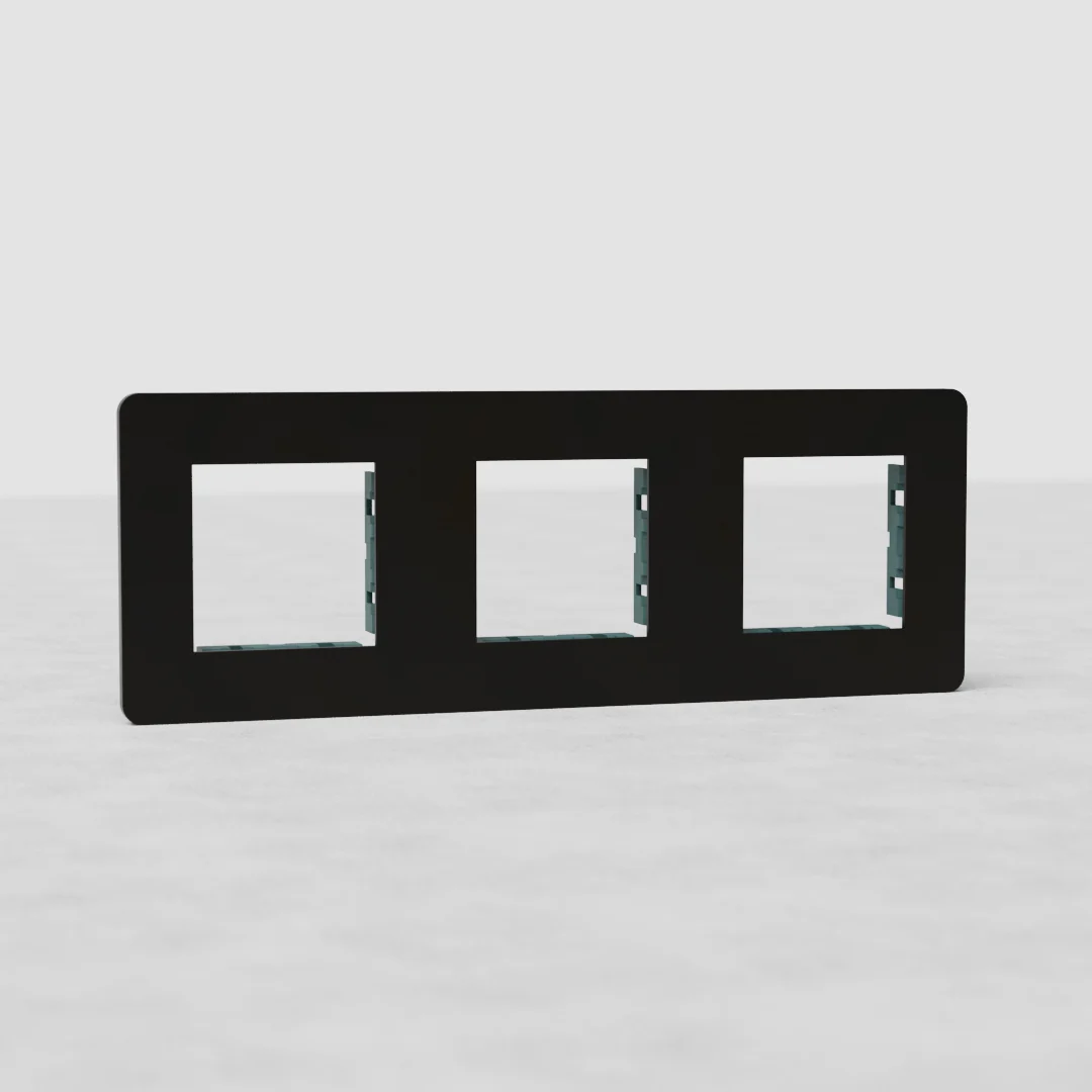 Grove Triple 45mm Module Plate - Bronze