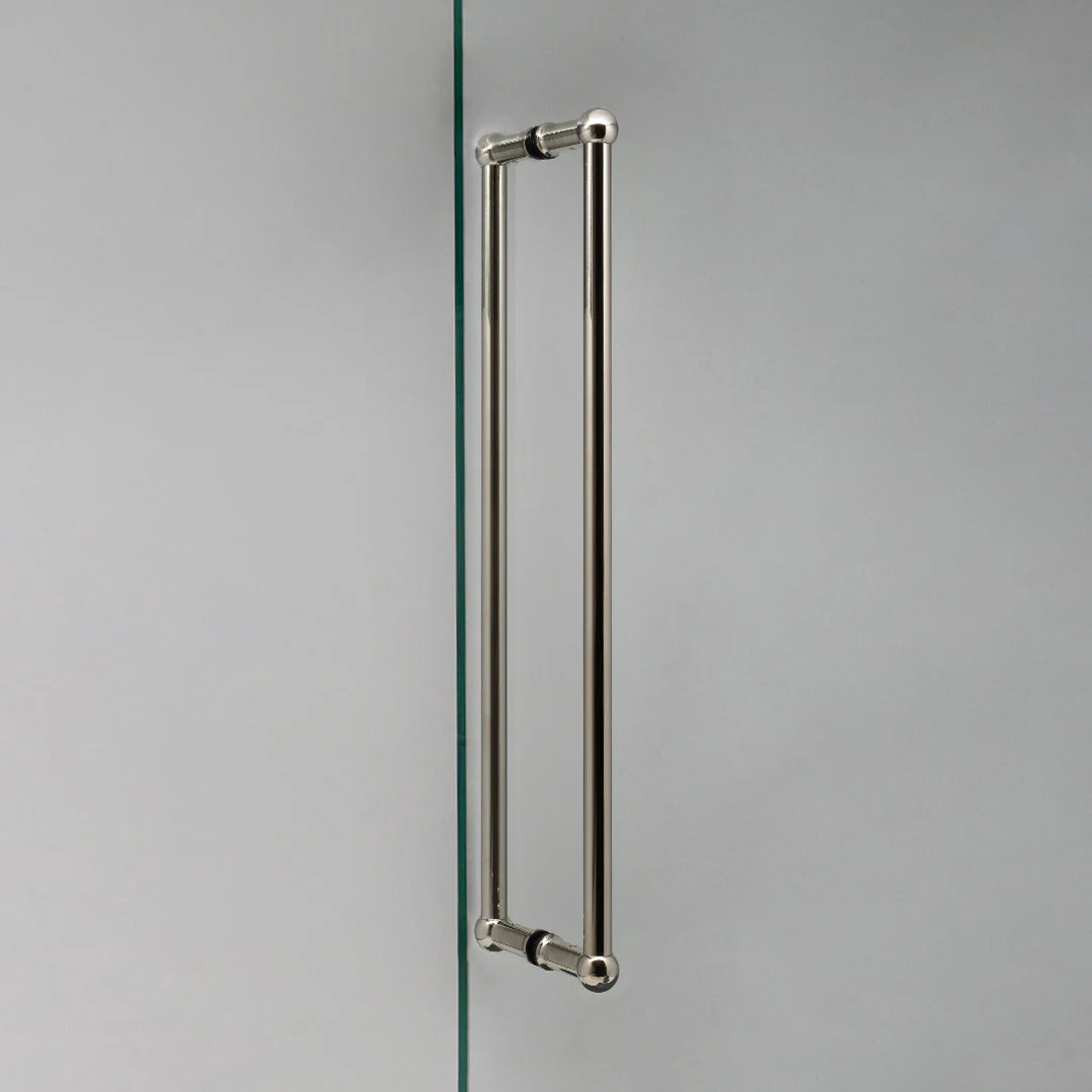 Harper Double Pull Handle 500mm - Polished Nickel