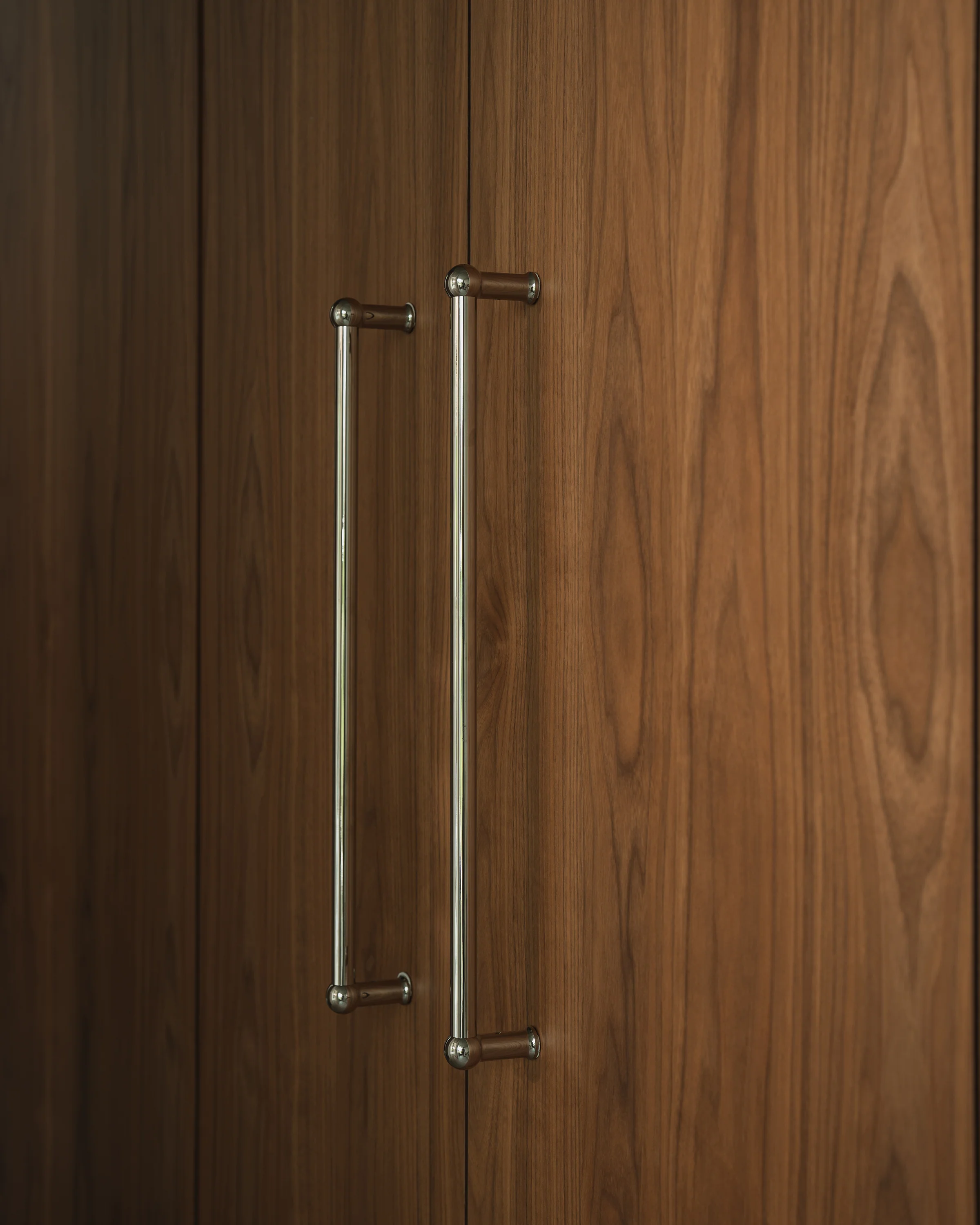 Harper Double Pull Handle 500mm - Polished Nickel - Image 2