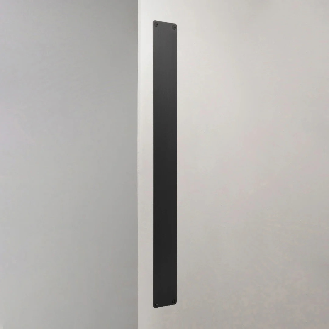 Harper Push Plate 580mm - Bronze