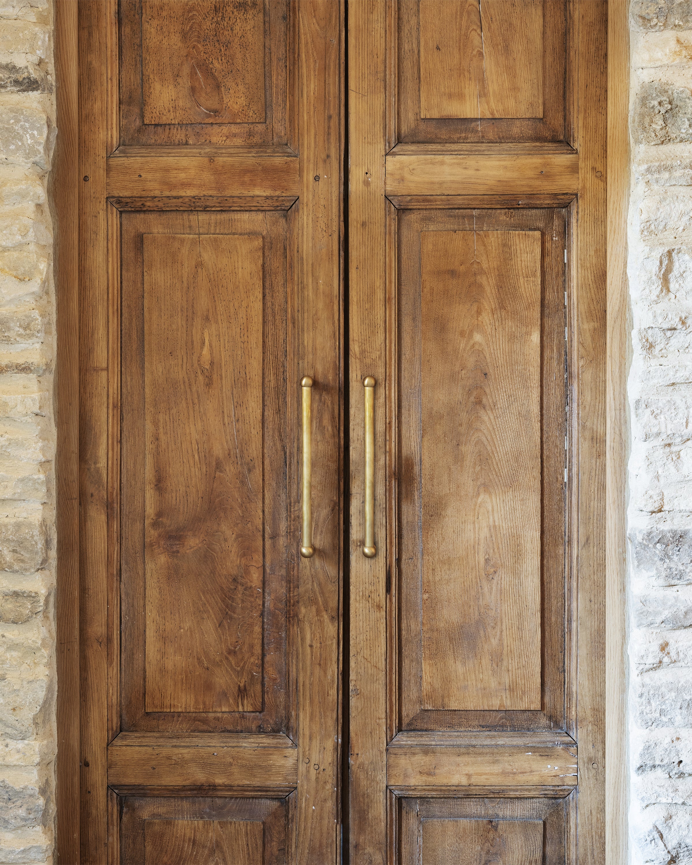 Harper Single Pull Handle 320mm - Antique Brass - Image 3