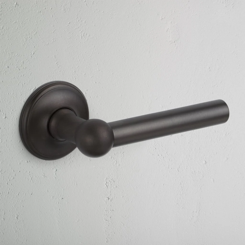 Harper Sprung Door Handle - Bronze