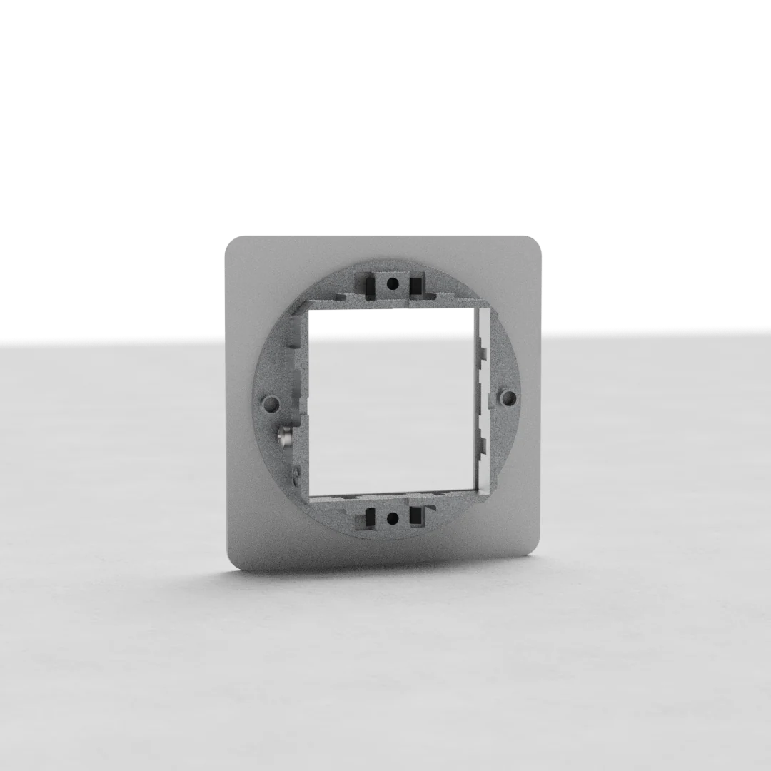 Kew Single 45mm Module Plate - Paintable - Image 2