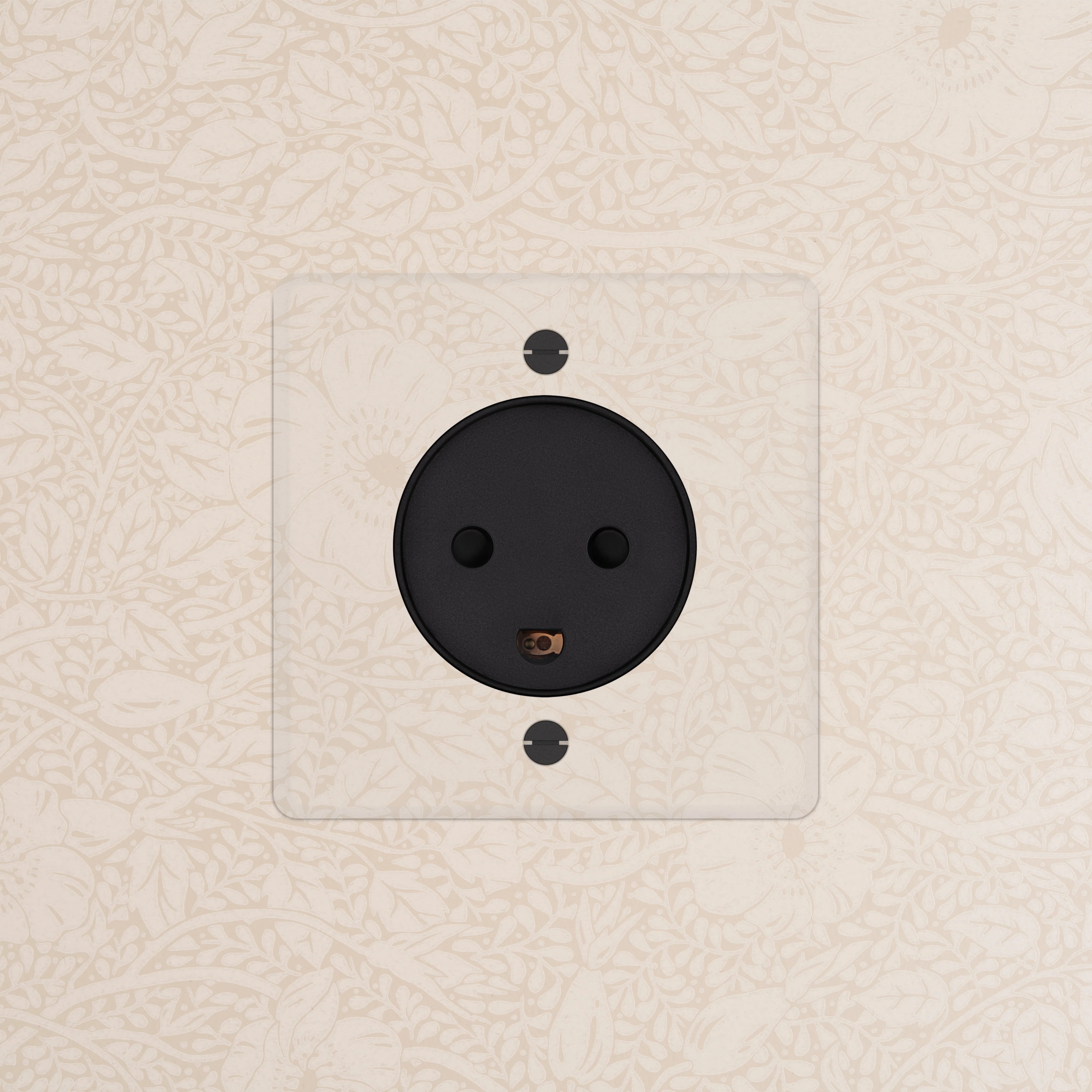 Kew Single Danish Type K Socket - Clear | Black - Image 2