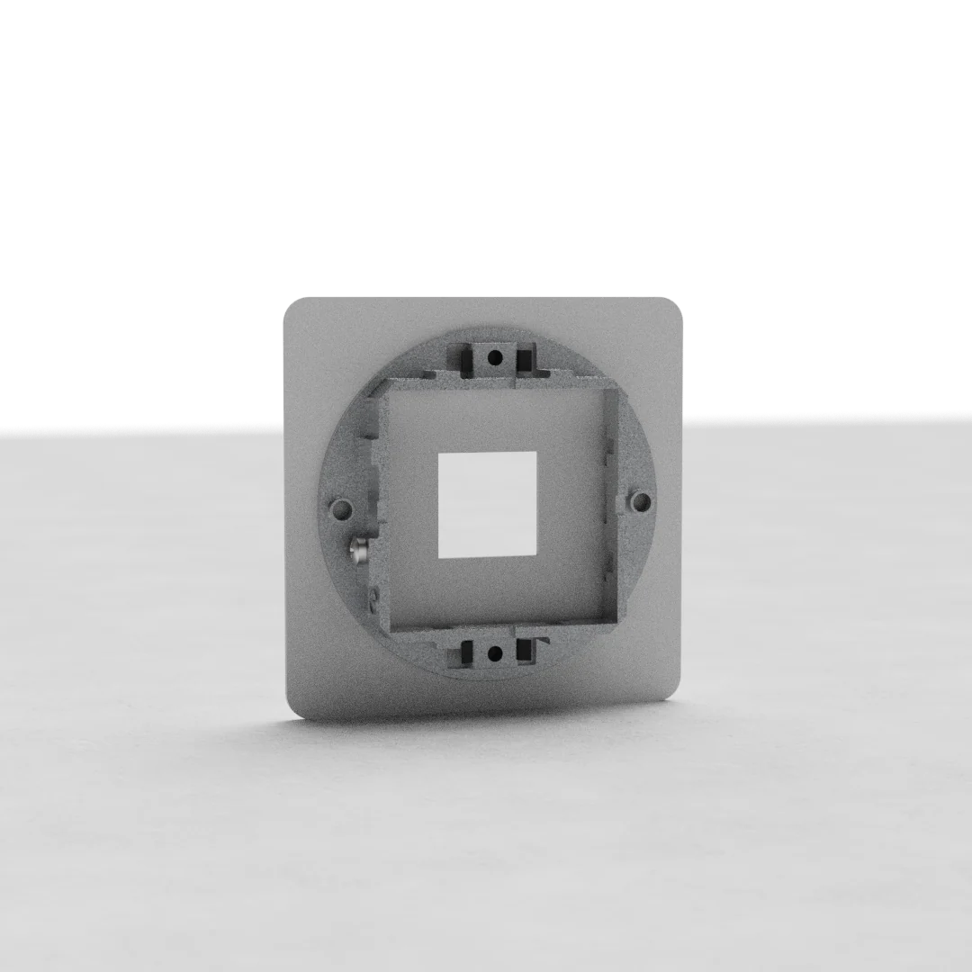 Kew Single Keystone Module Plate - Paintable - Image 2