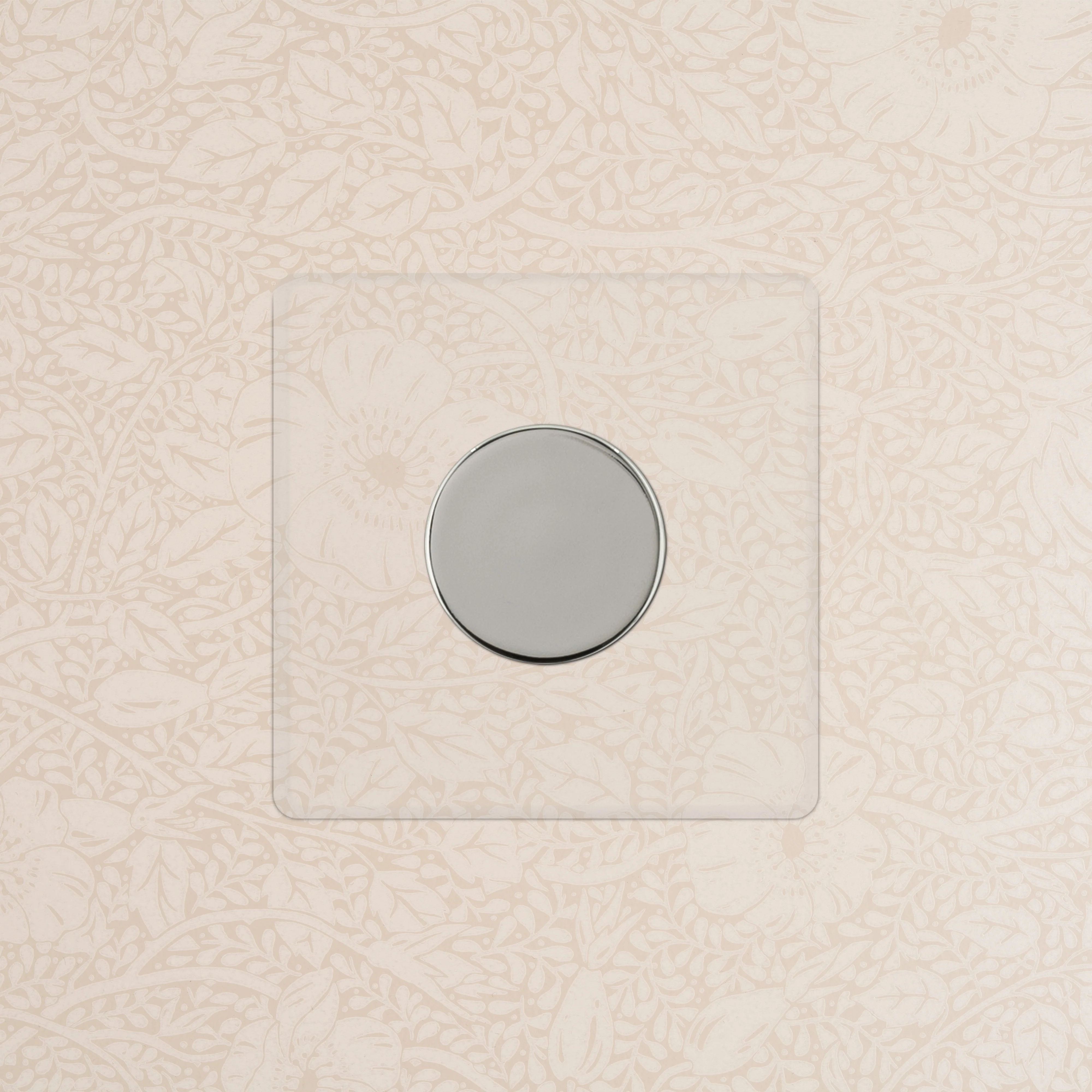Kew Single Multiway Dimmer Switch - Clear Polished Nickel - Image 2