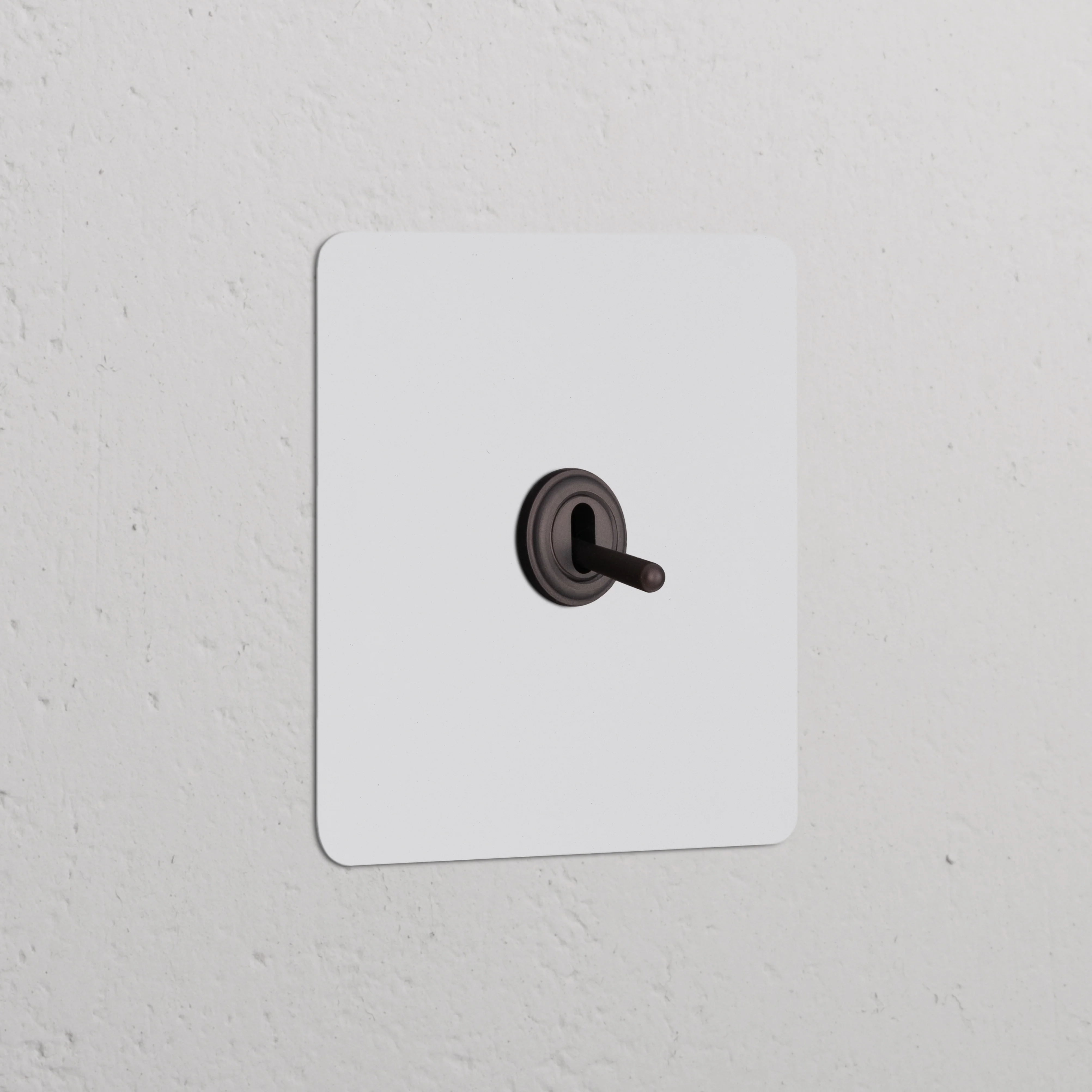 Kew Single Toggle Switch - Paintable Bronze