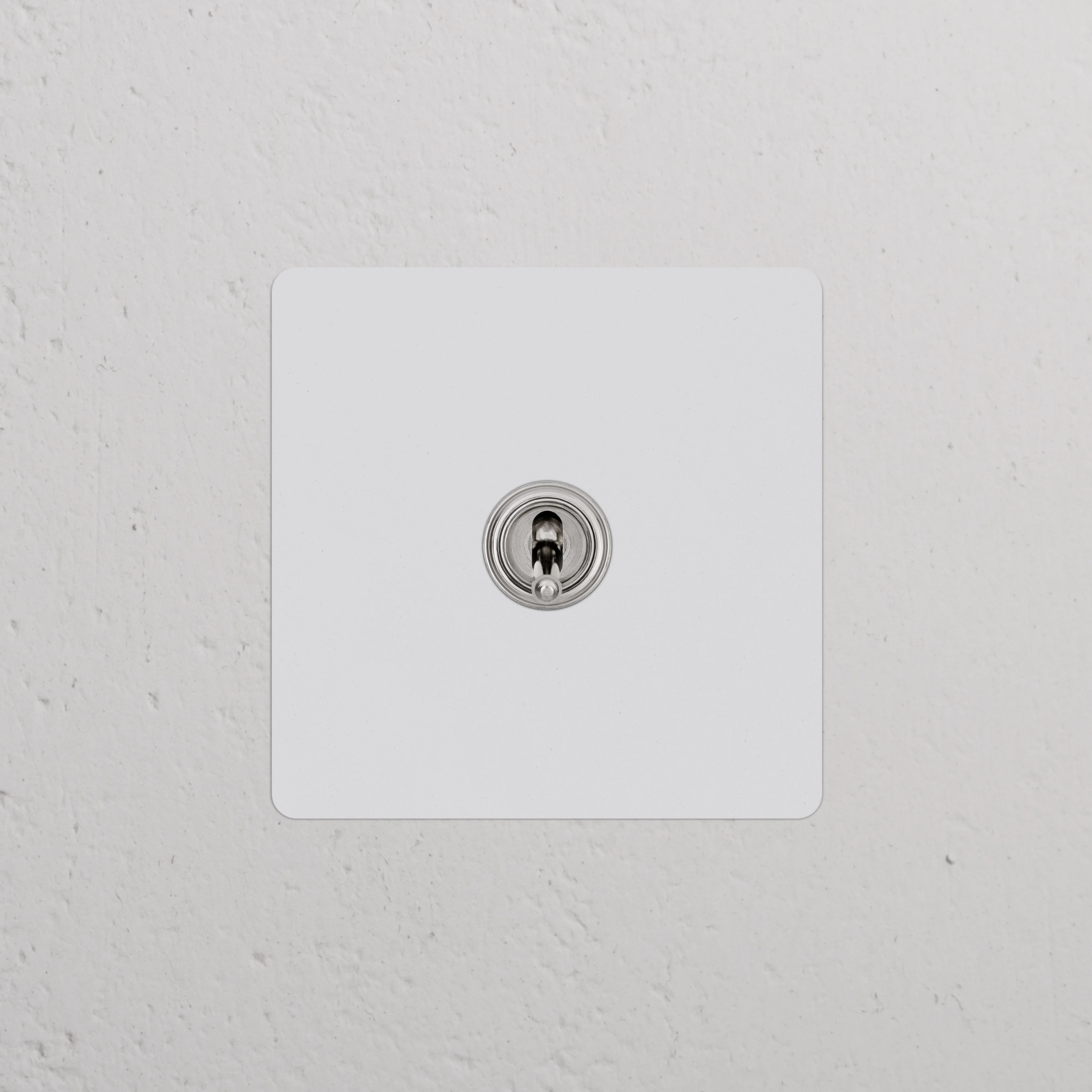Kew Single Toggle Switch - Paintable Polished Nickel - Image 2