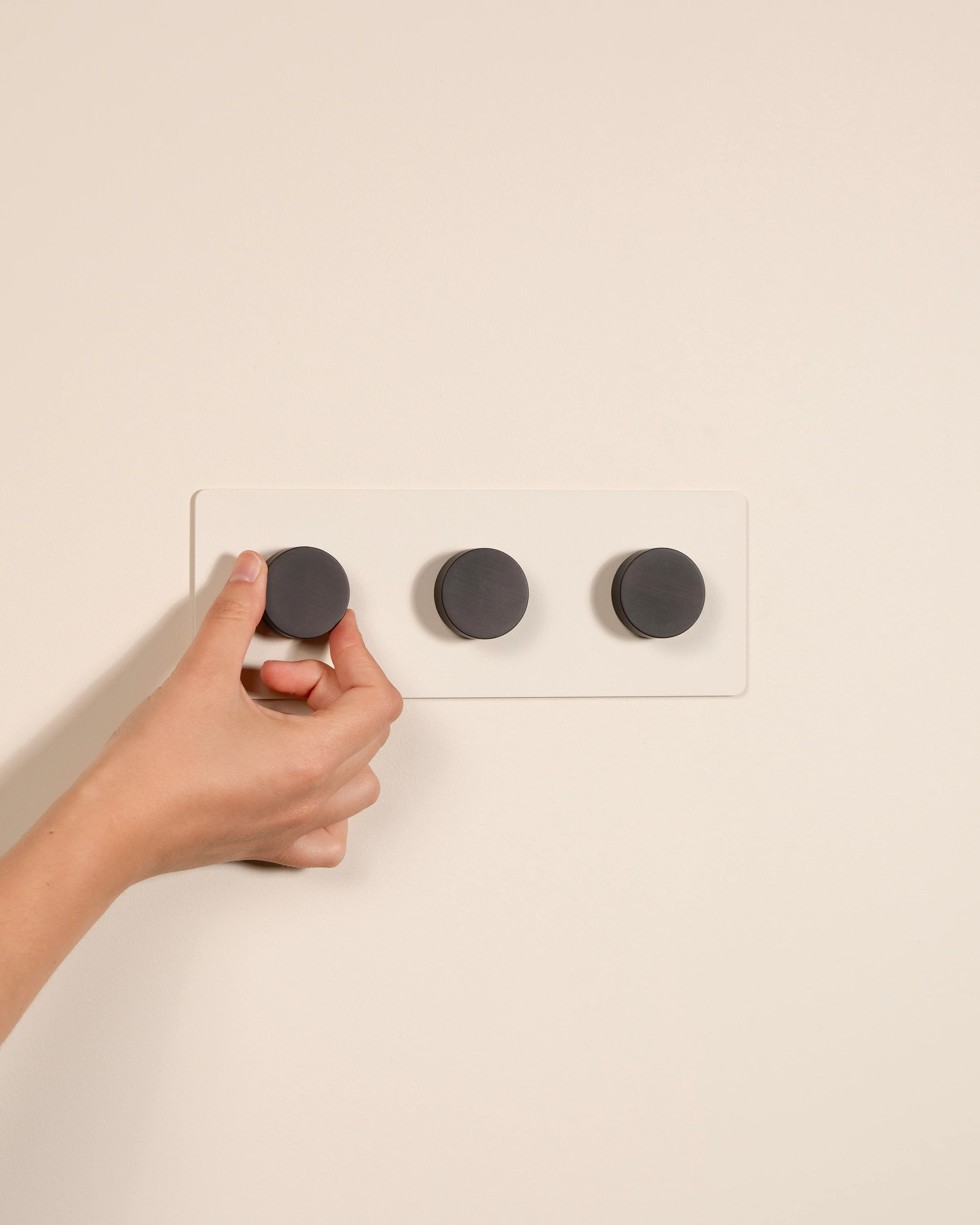 Kew Triple 3x Dimmer Switch - Paintable Bronze - Image 3