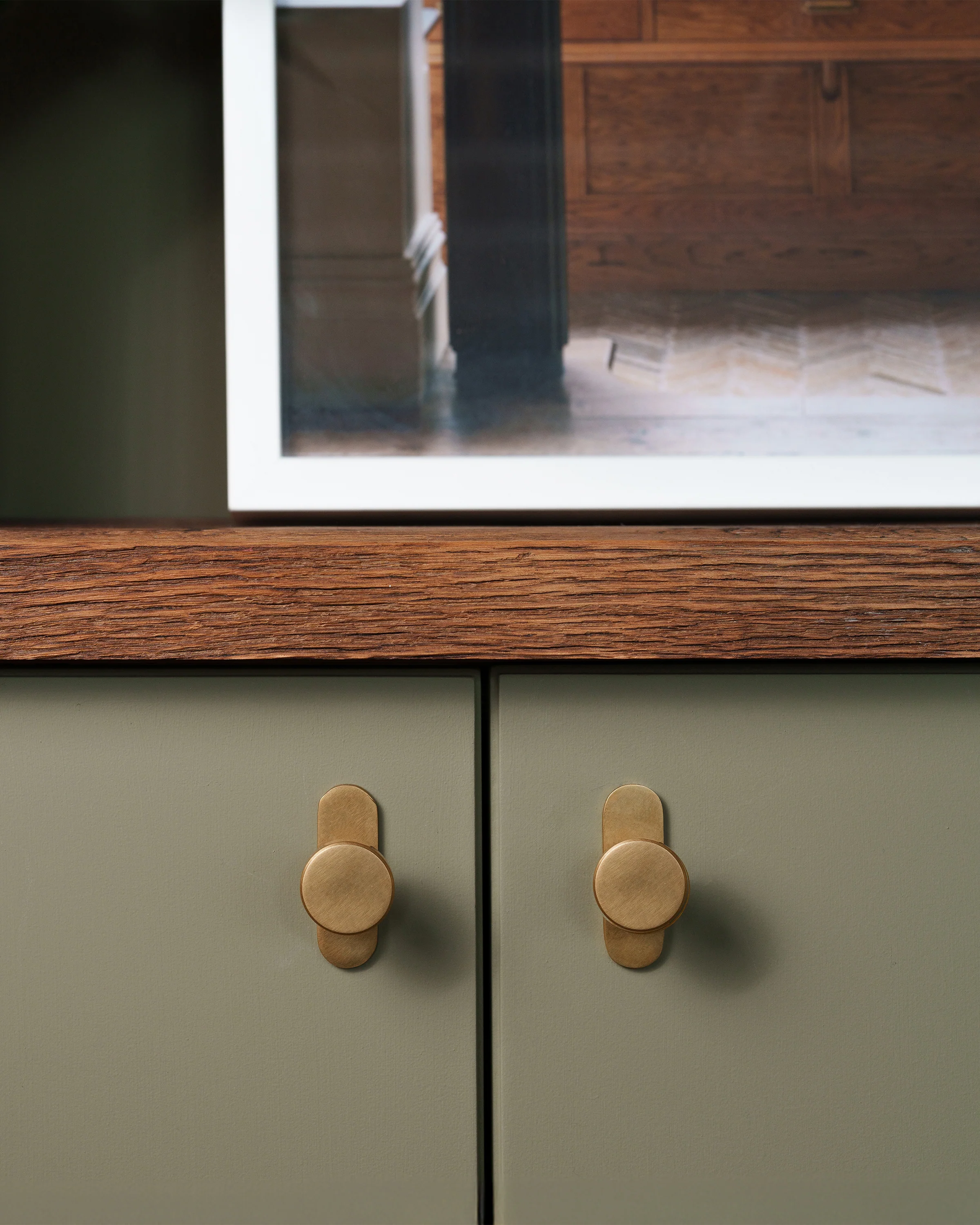 Kilburn Cabinet Knob Medium - Antique Brass - Image 4