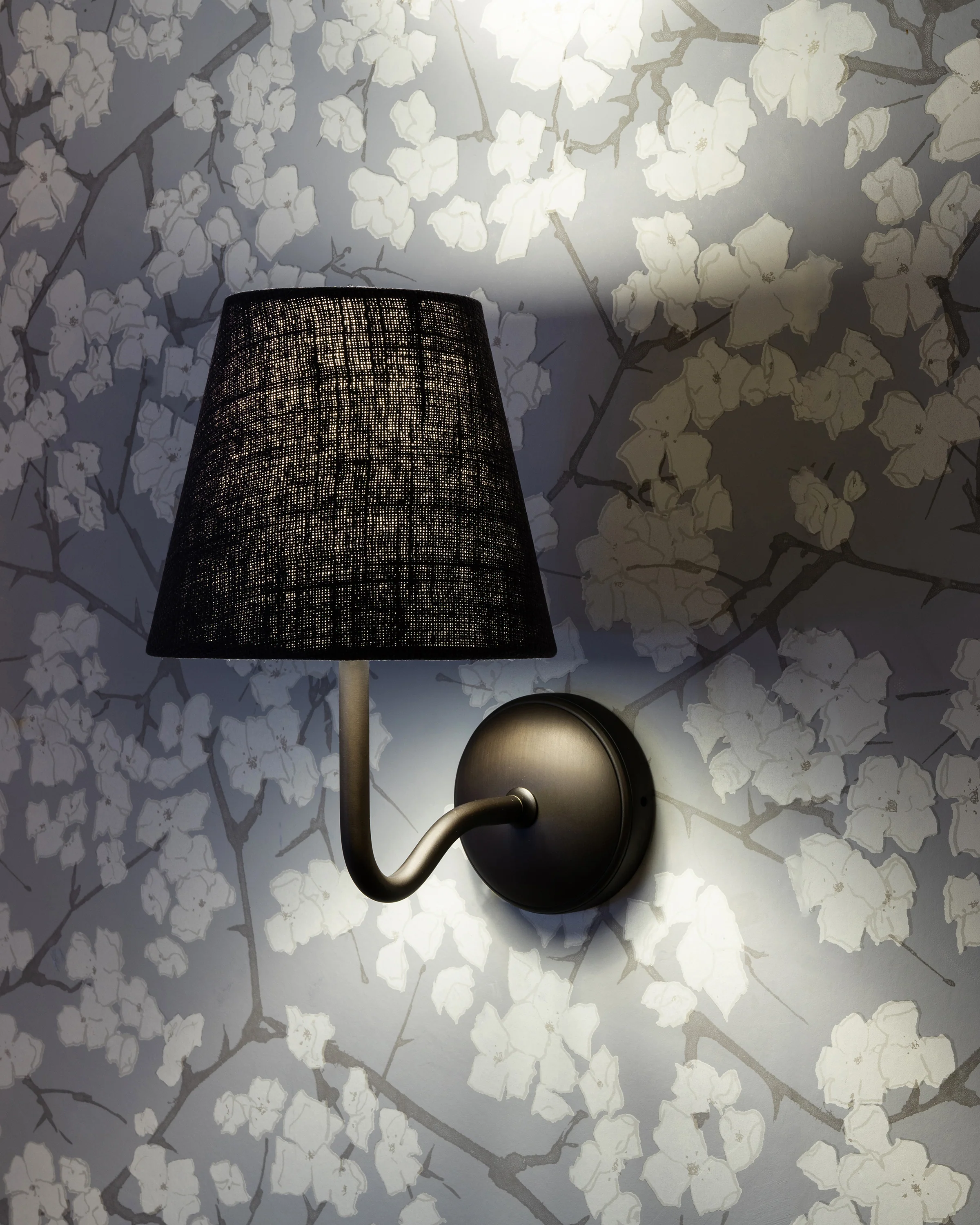 Malvern Medium Wall Light Basalt Grey - Bronze - Image 2