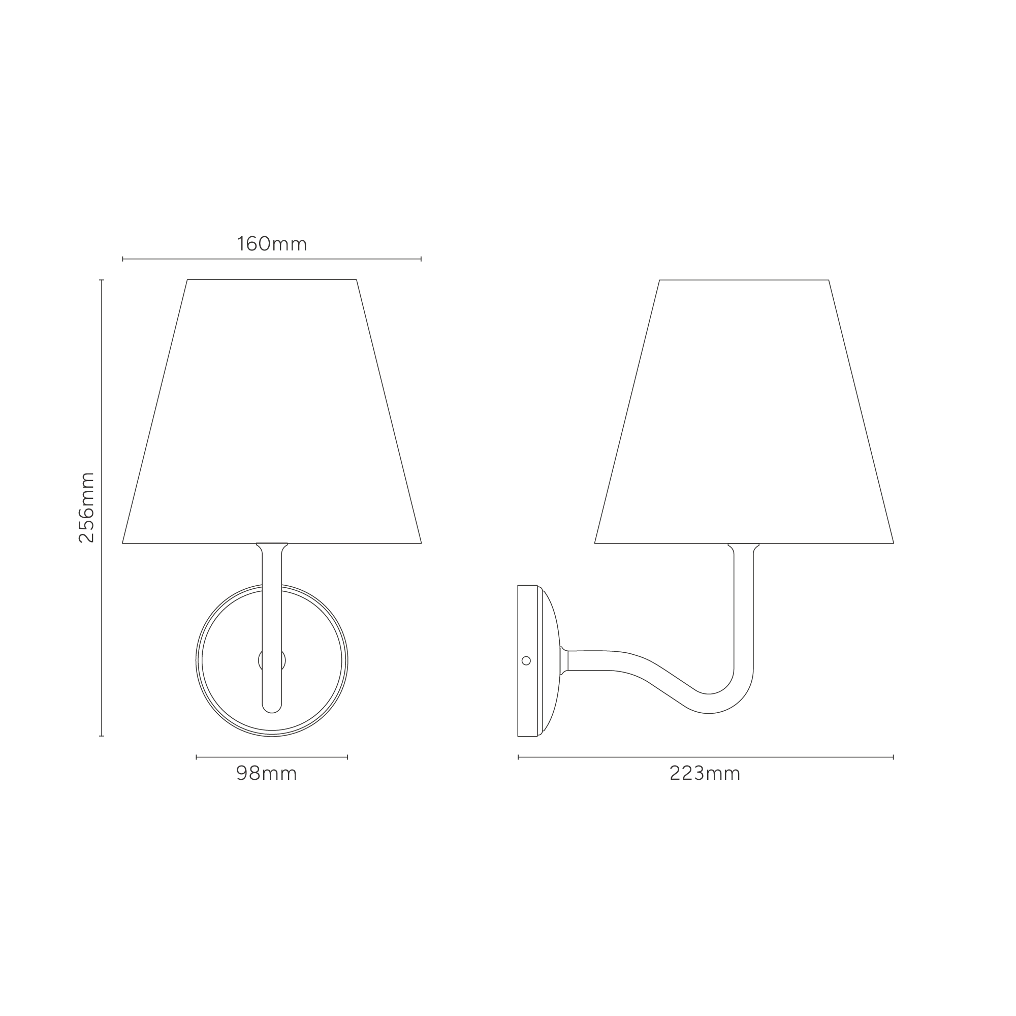 Malvern Medium Wall Light Pleated Alabaster White - Polished Nickel - Image 4