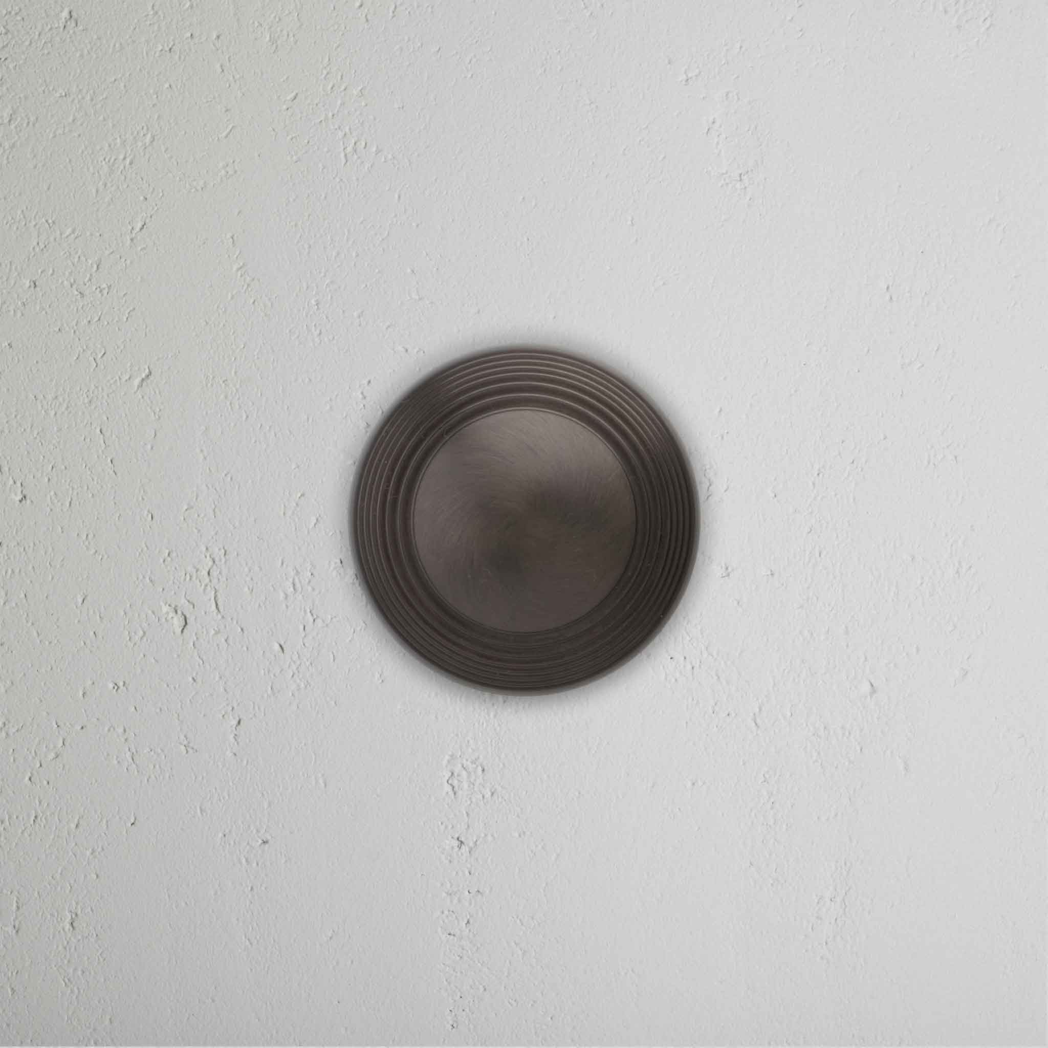 Poplar Sprung Door Knob - Bronze - Image 2