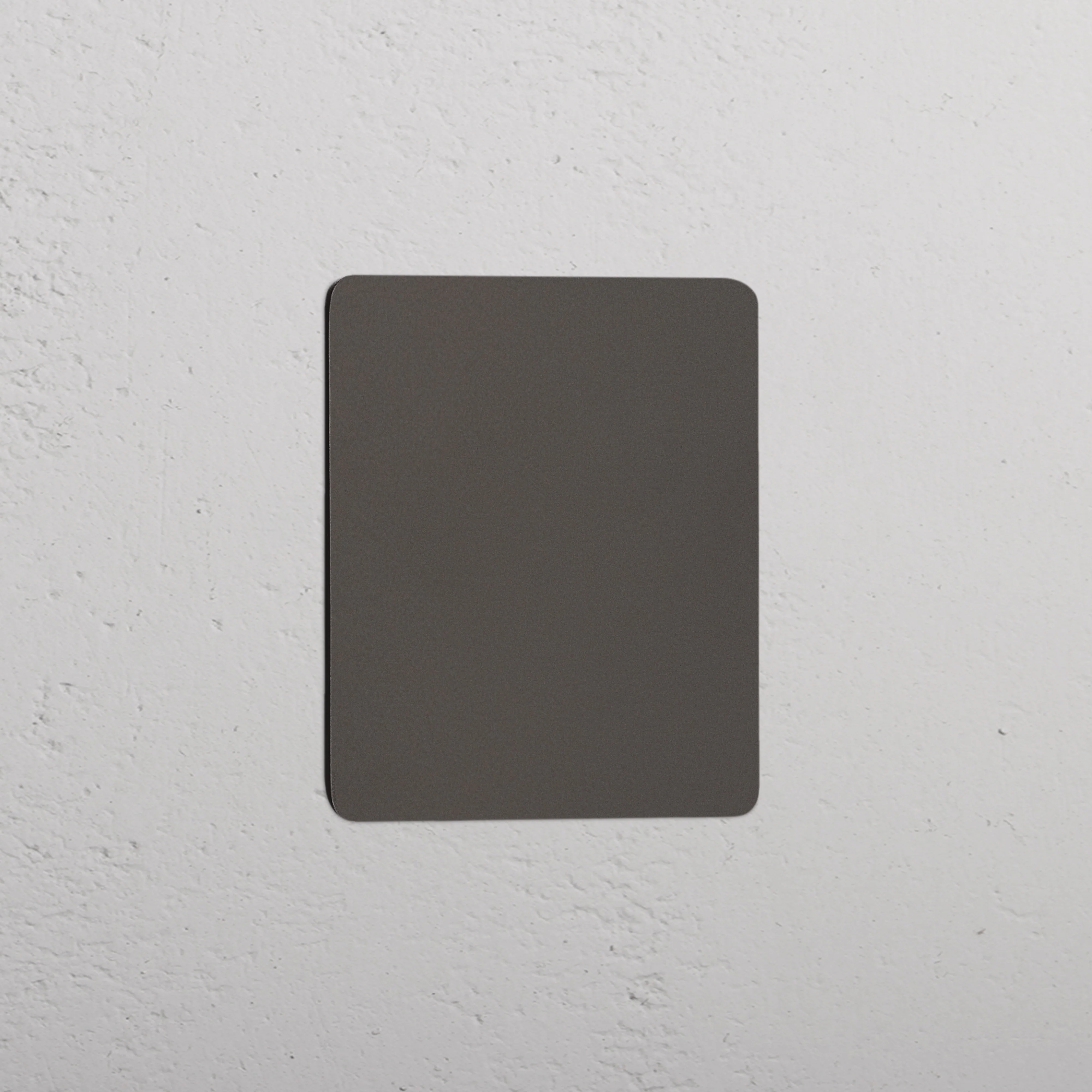 Kew Single Blank Plate - Bronze