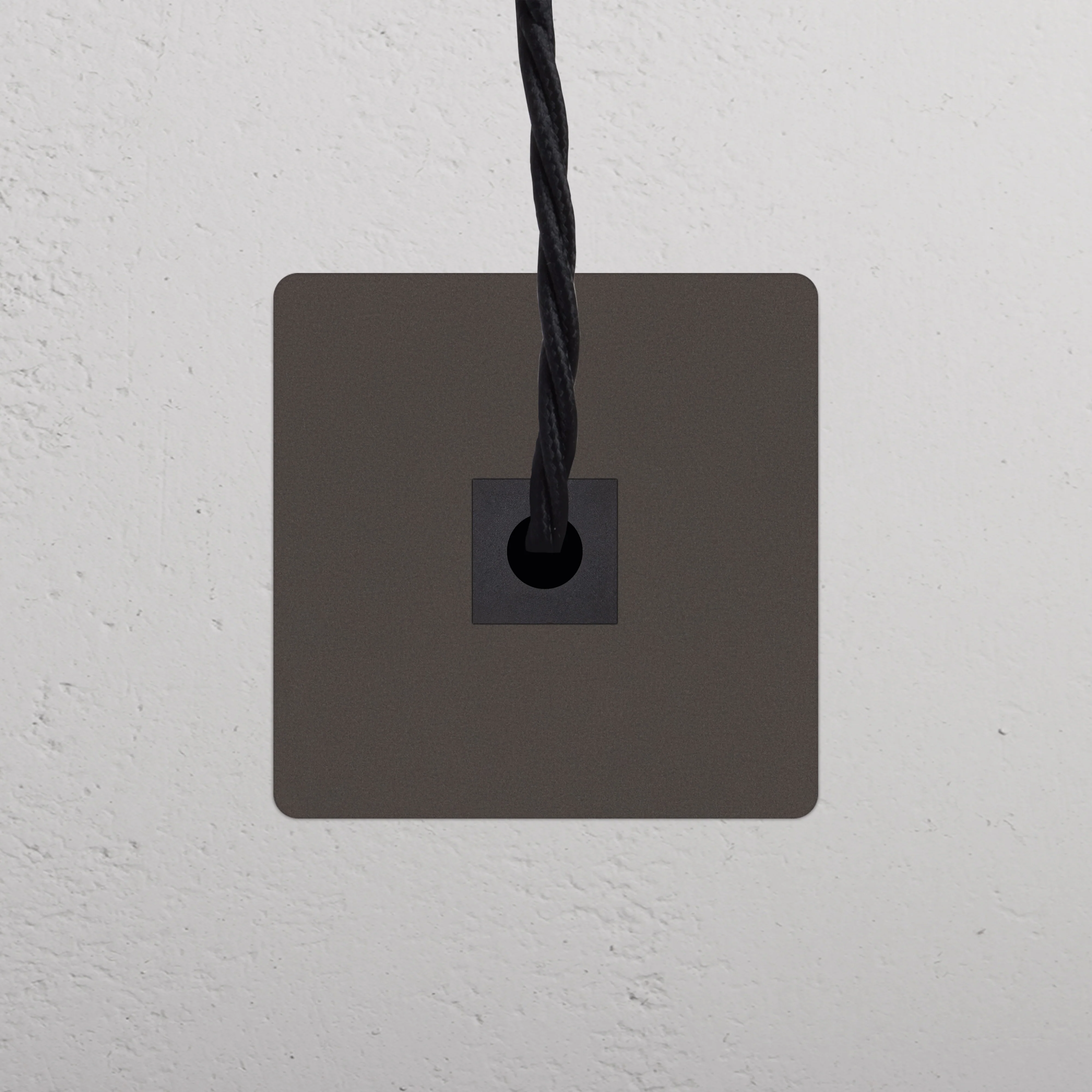 Kew Single Cable Outlet - Bronze | Black - Image 2