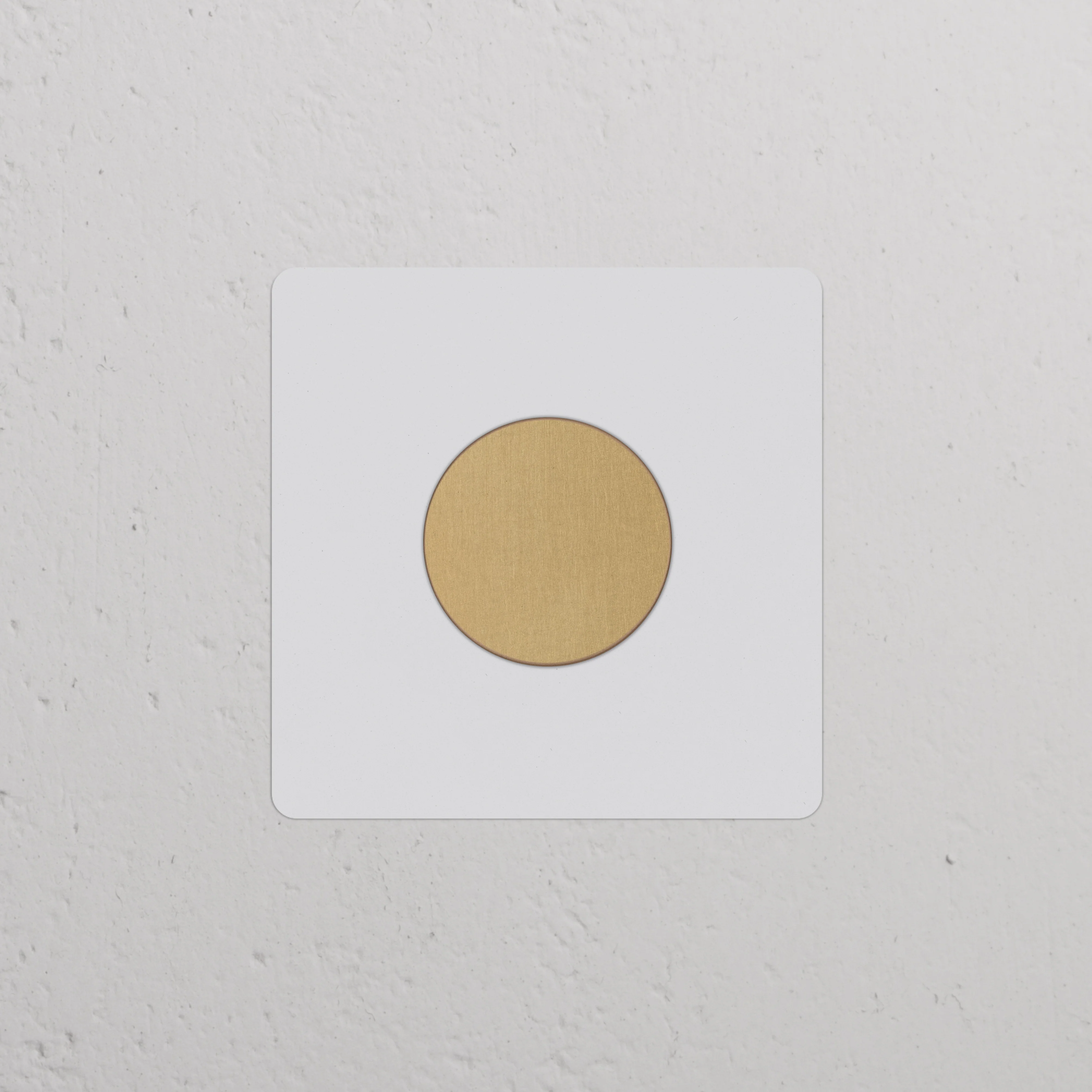 Kew Single Dimmer Switch - Paintable Antique Brass - Image 2