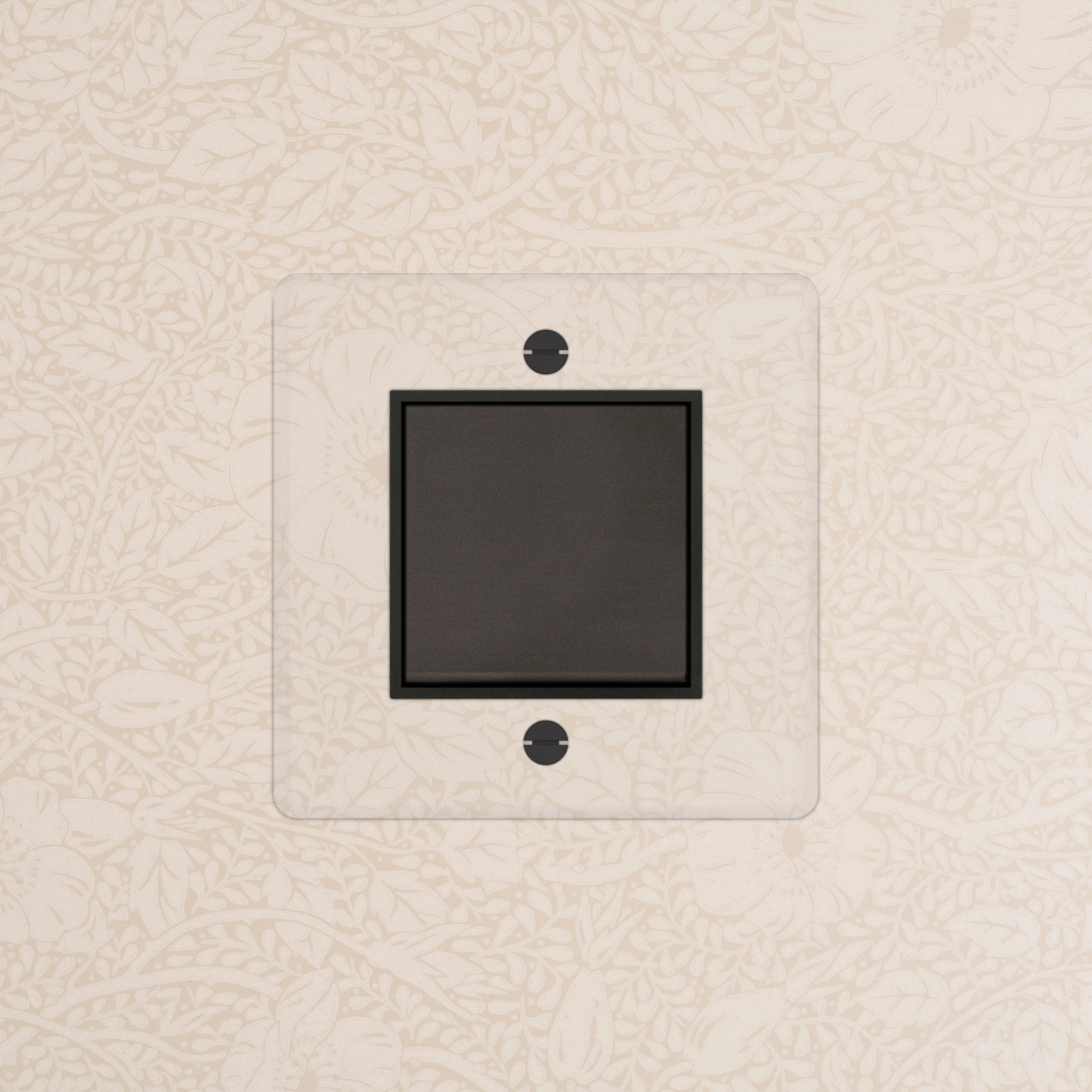 Kew Single Intermediate Rocker Switch - Clear Bronze | Black - Image 2