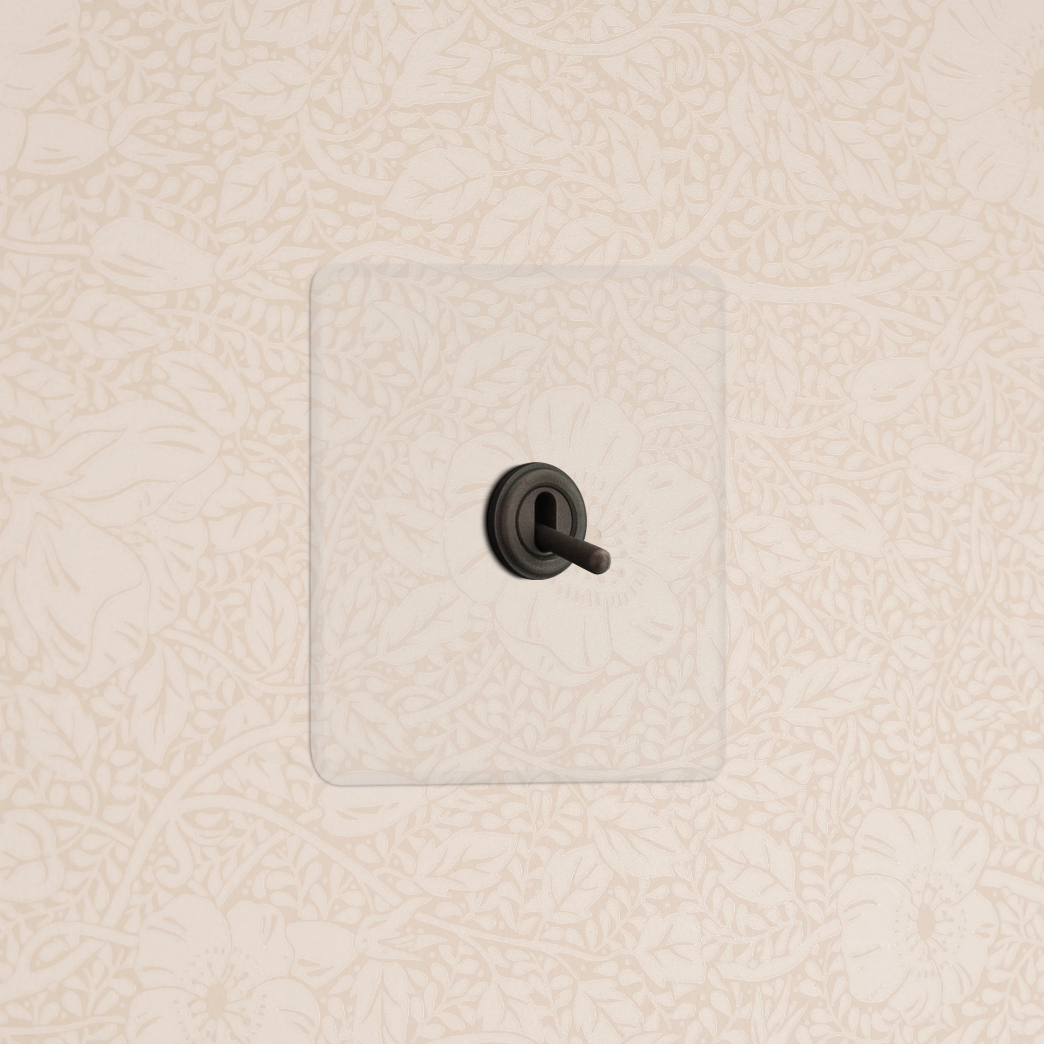 Kew Single Toggle Switch - Clear Bronze