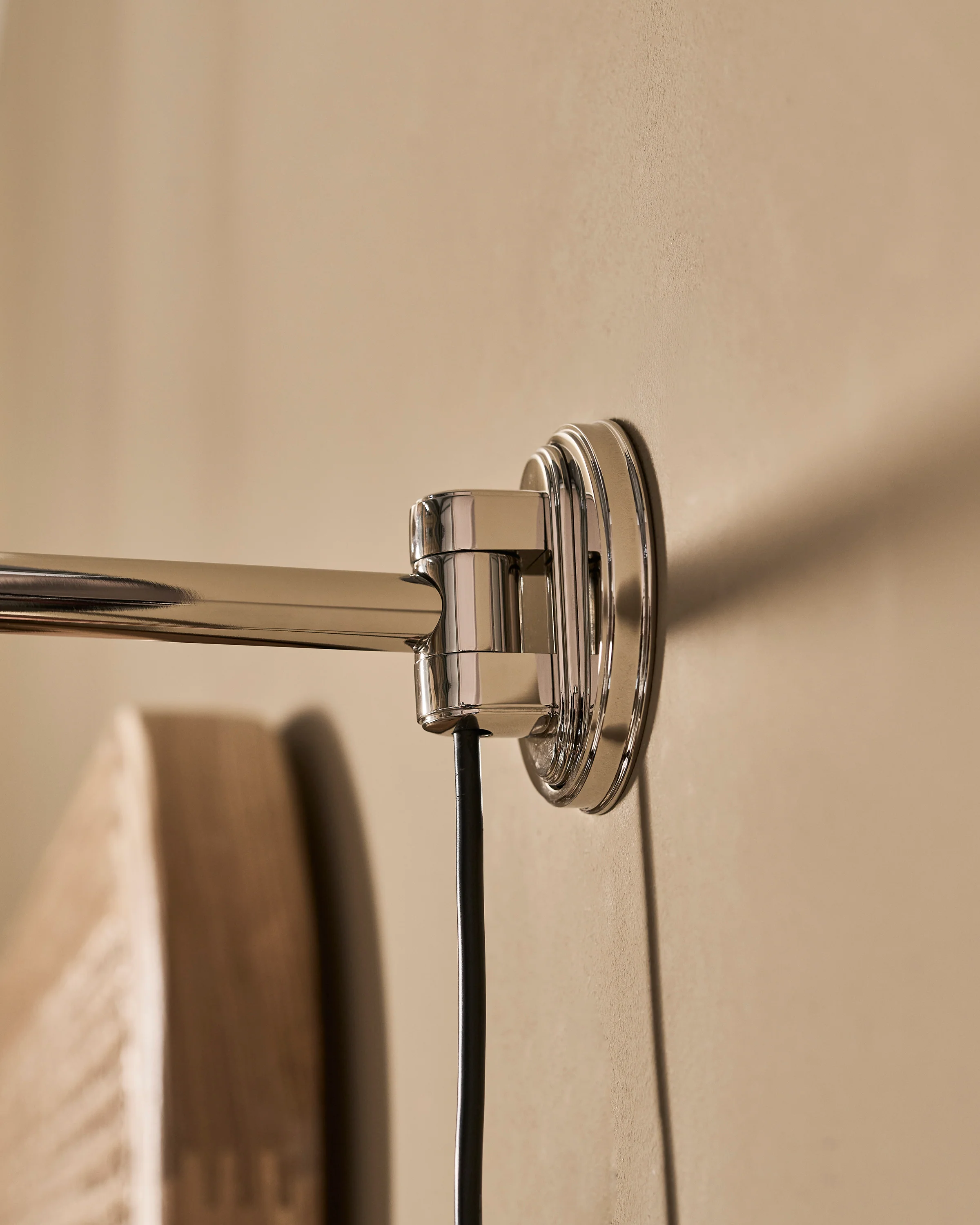 Sloane Wall Mounted Reading Light - Polished Nickel - Image 4
