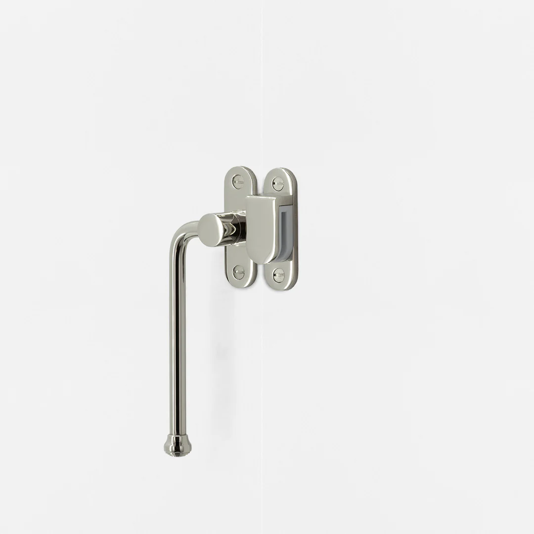 Southbank Casement Window Handle With Hook Left– Polished Nickel