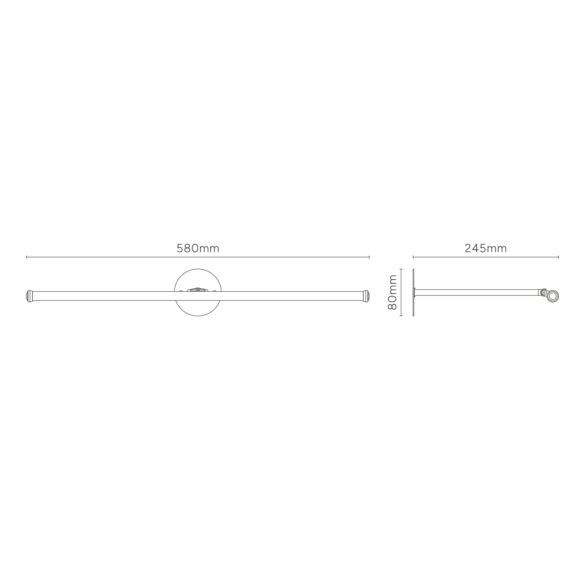Taylor Medium Picture Light – Polished Nickel - Image 8