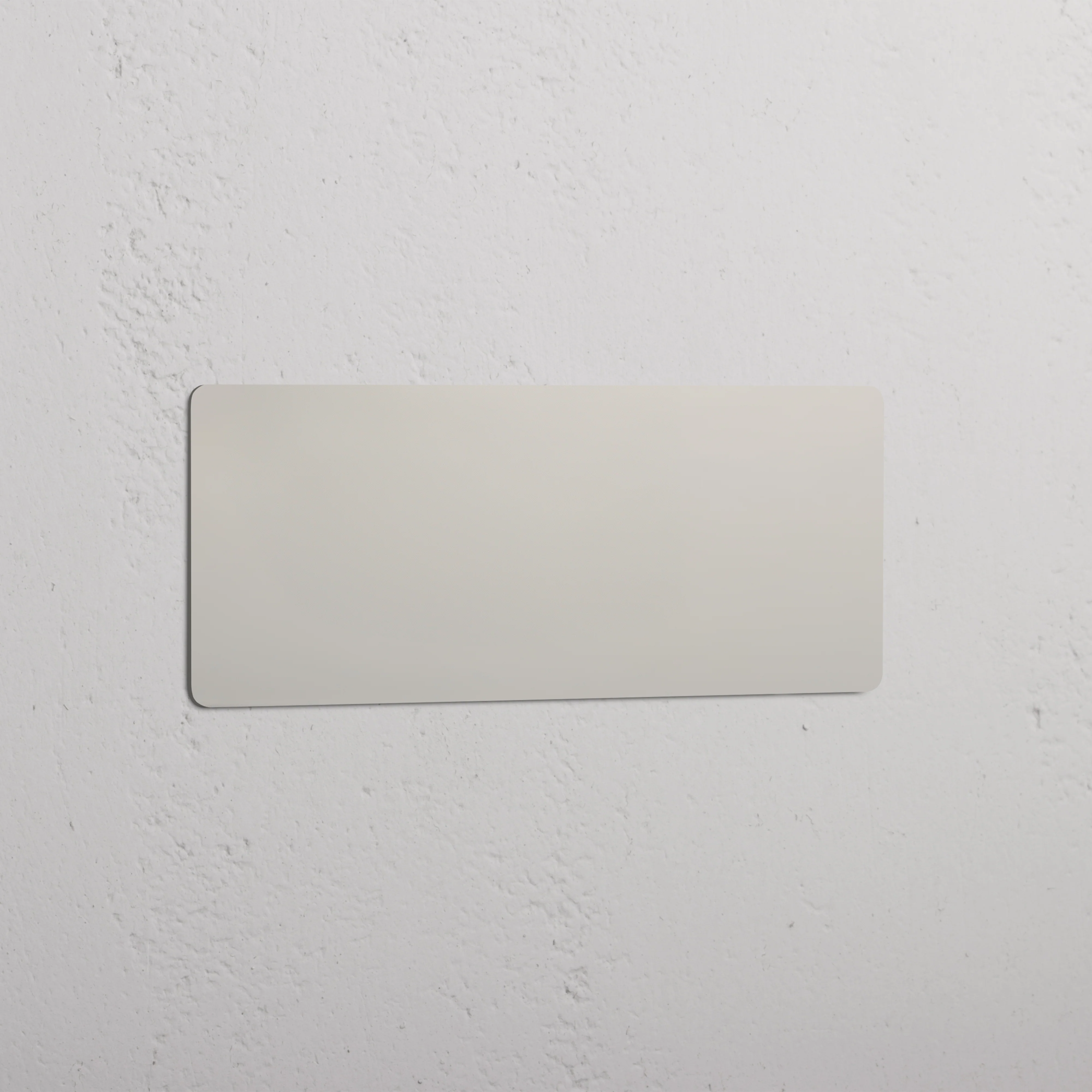 Kew Triple Blank Plate - Polished Nickel